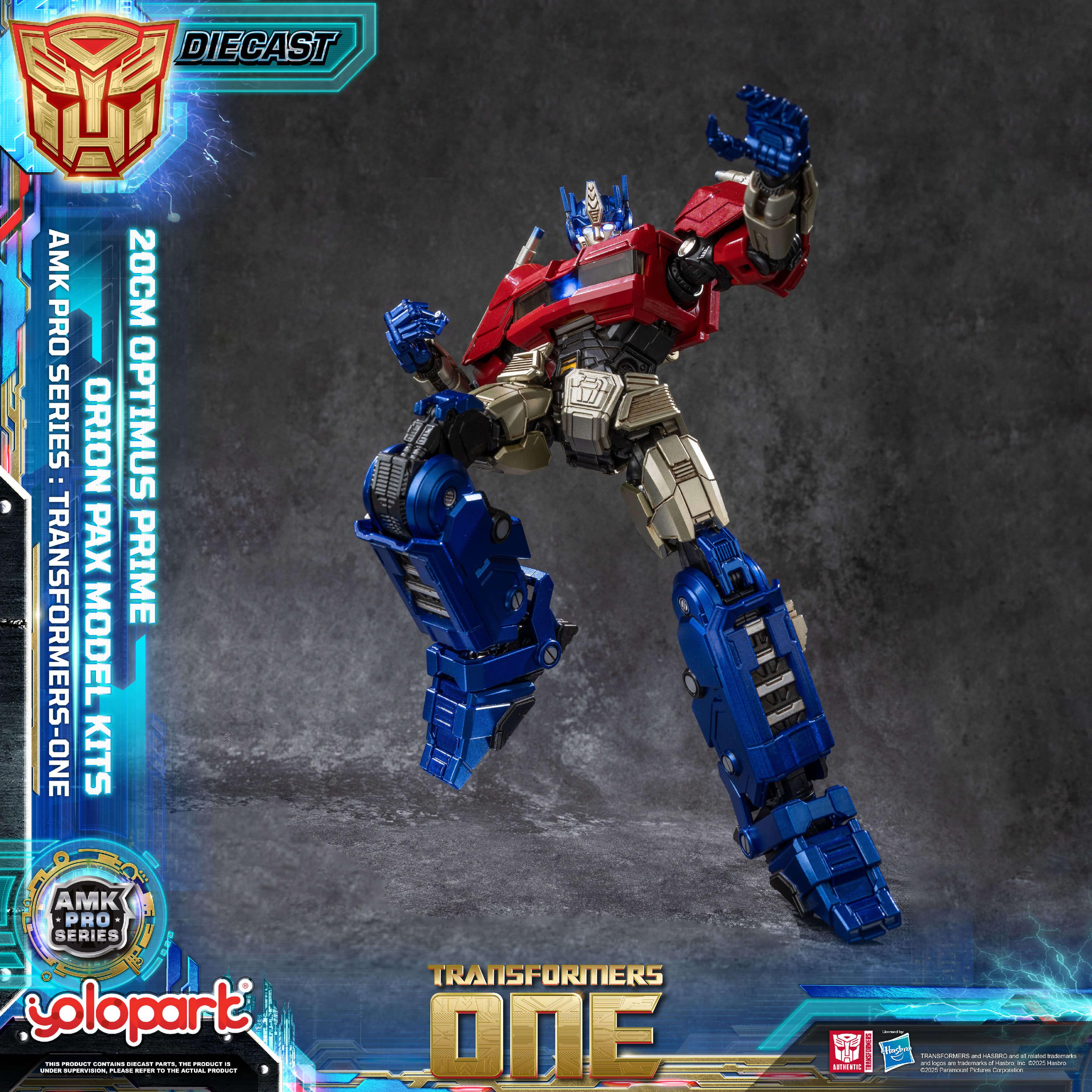 Transformers ONE - Final Form Optimus Prime/Orion Pax Model Kit - AMK PRO Series