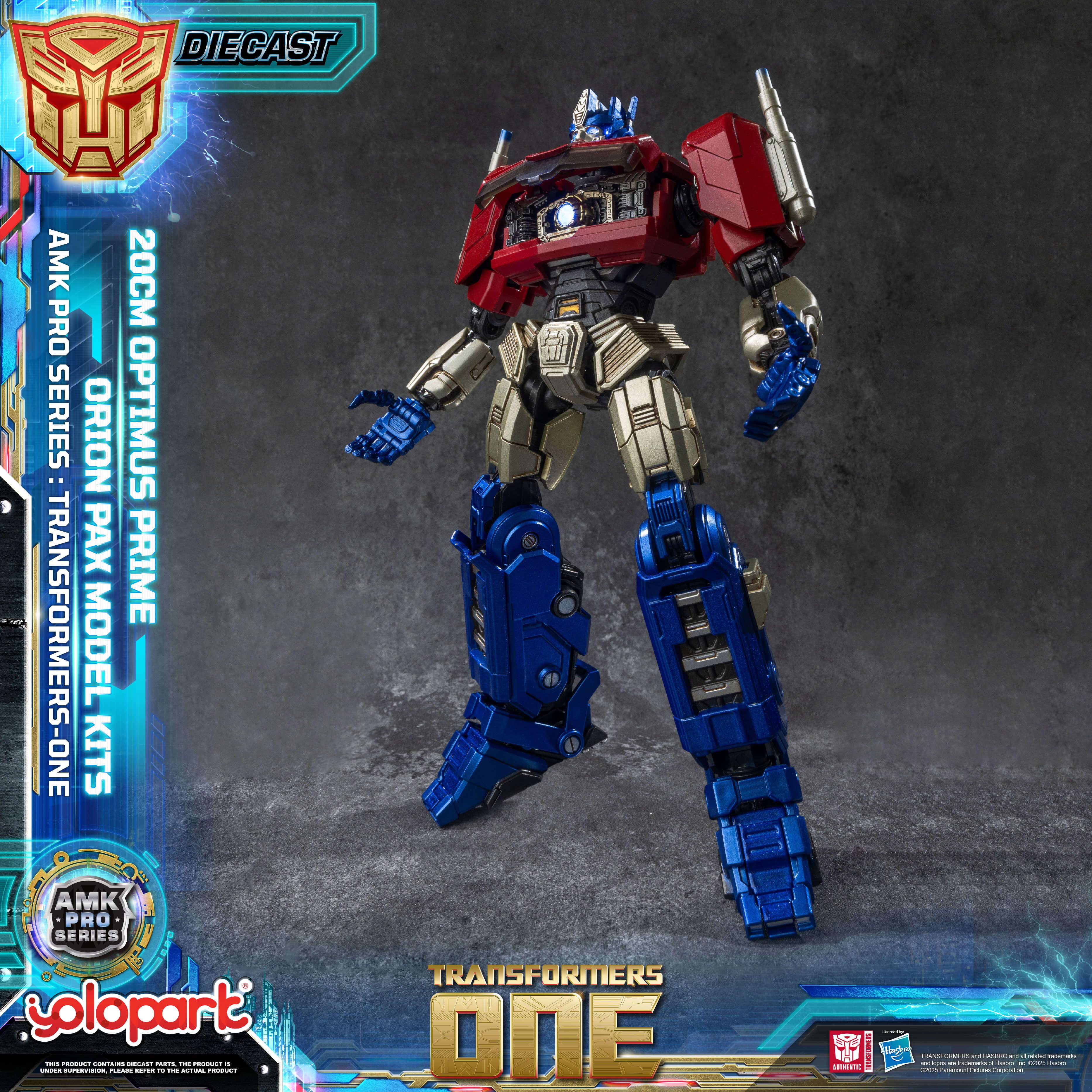 Transformers ONE - Final Form Optimus Prime/Orion Pax Model Kit - AMK PRO Series