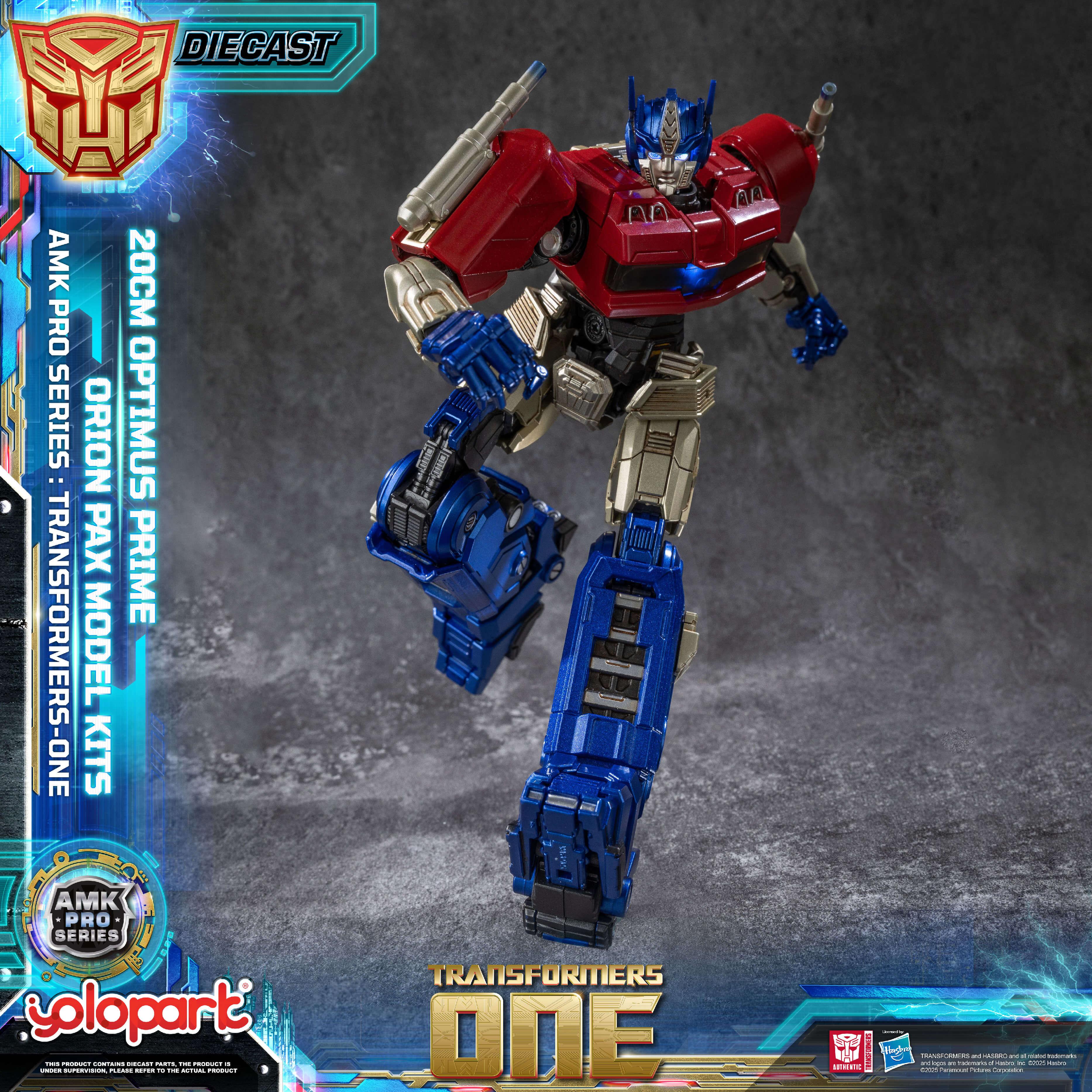 Transformers ONE - Final Form Optimus Prime/Orion Pax Model Kit - AMK PRO Series