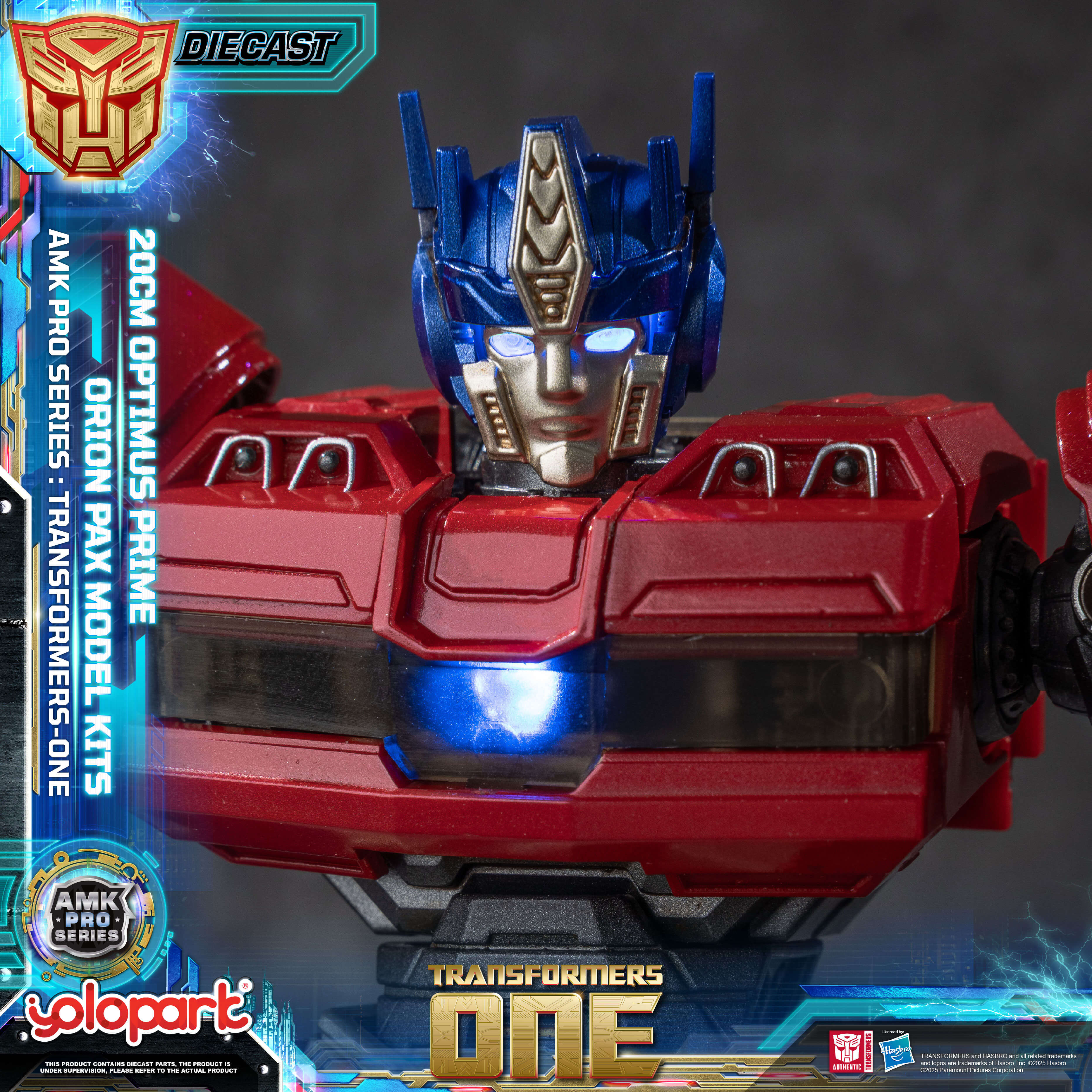 Transformers ONE - Final Form Optimus Prime/Orion Pax Model Kit - AMK PRO Series