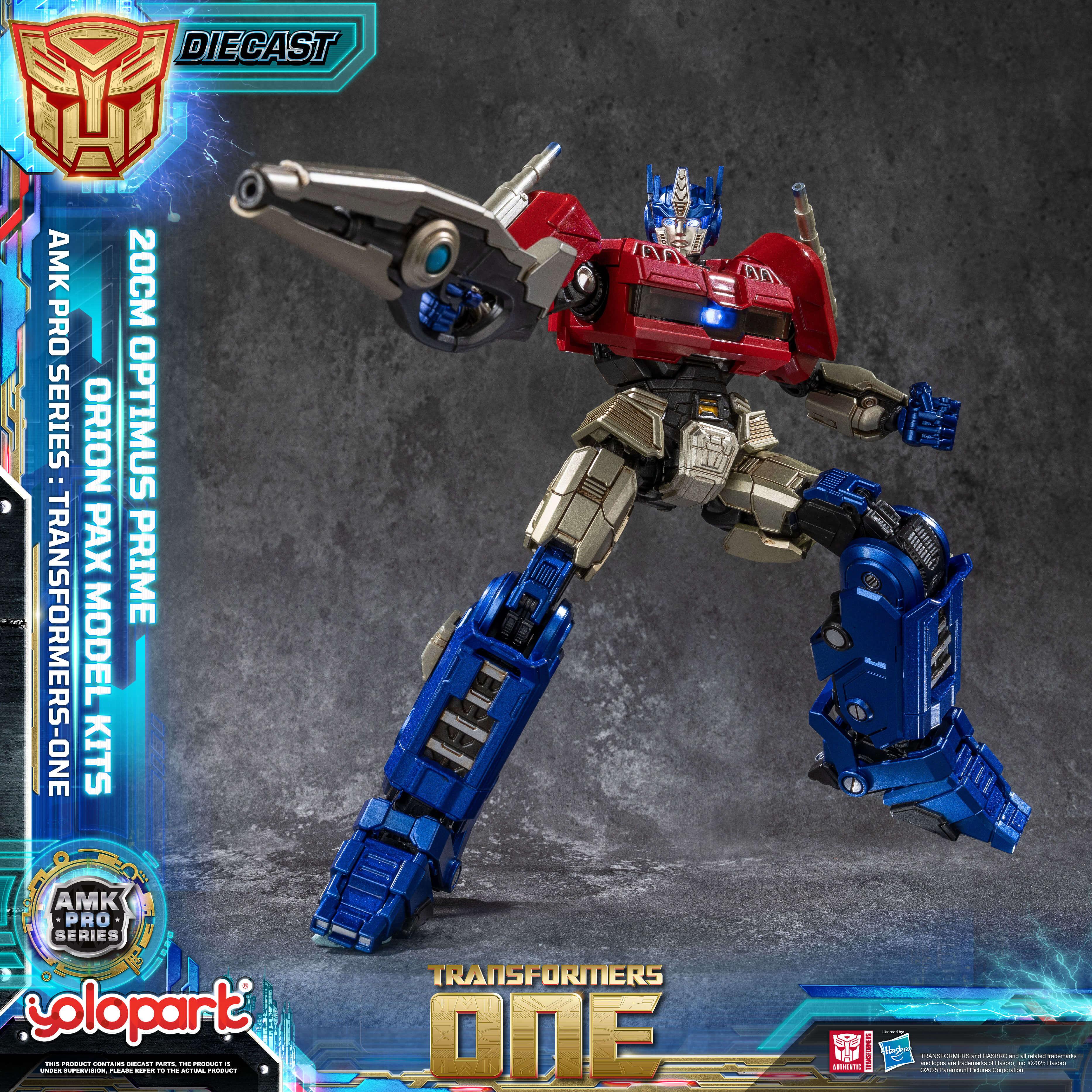Transformers ONE - Final Form Optimus Prime/Orion Pax Model Kit - AMK PRO Series