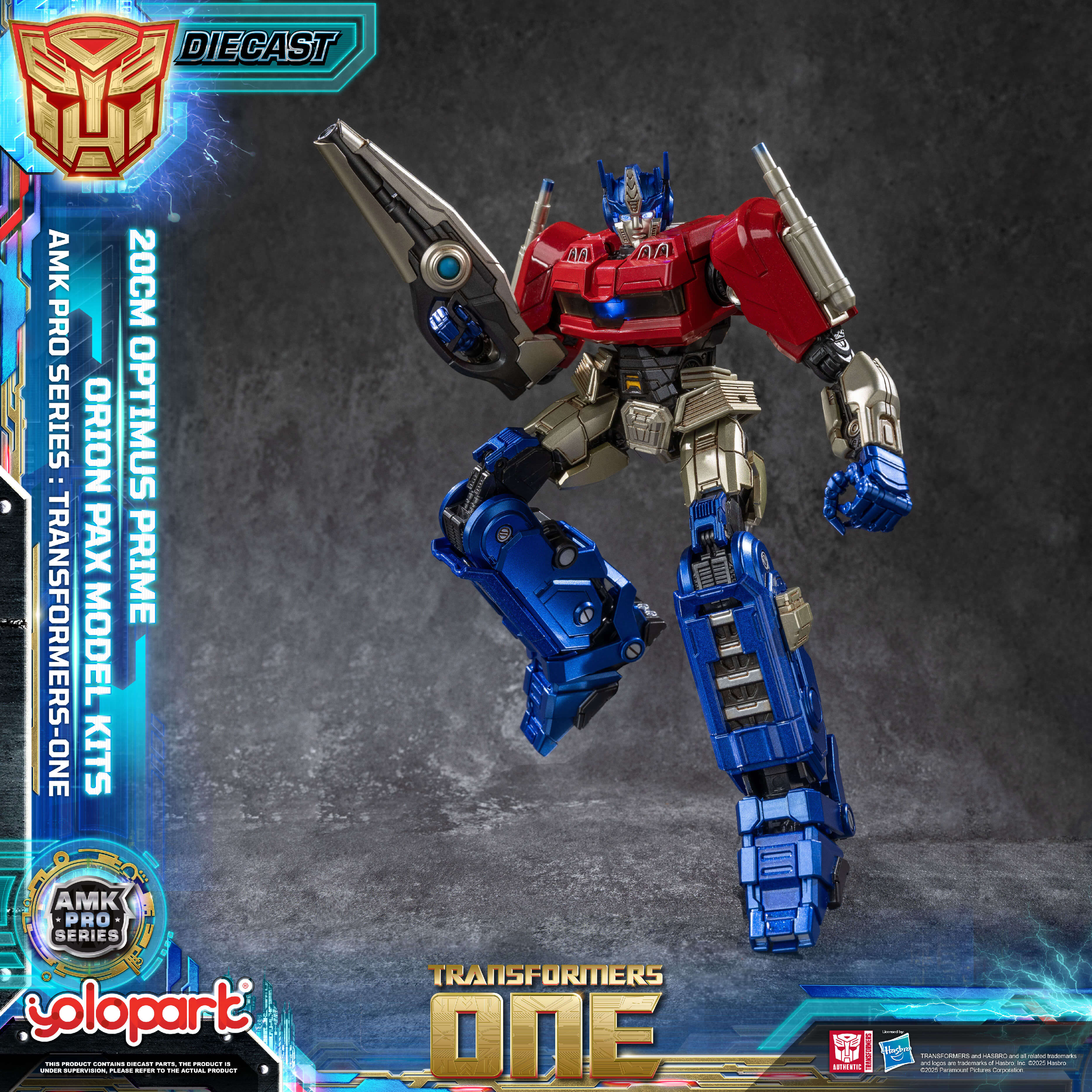 Transformers ONE - Final Form Optimus Prime/Orion Pax Model Kit - AMK PRO Series