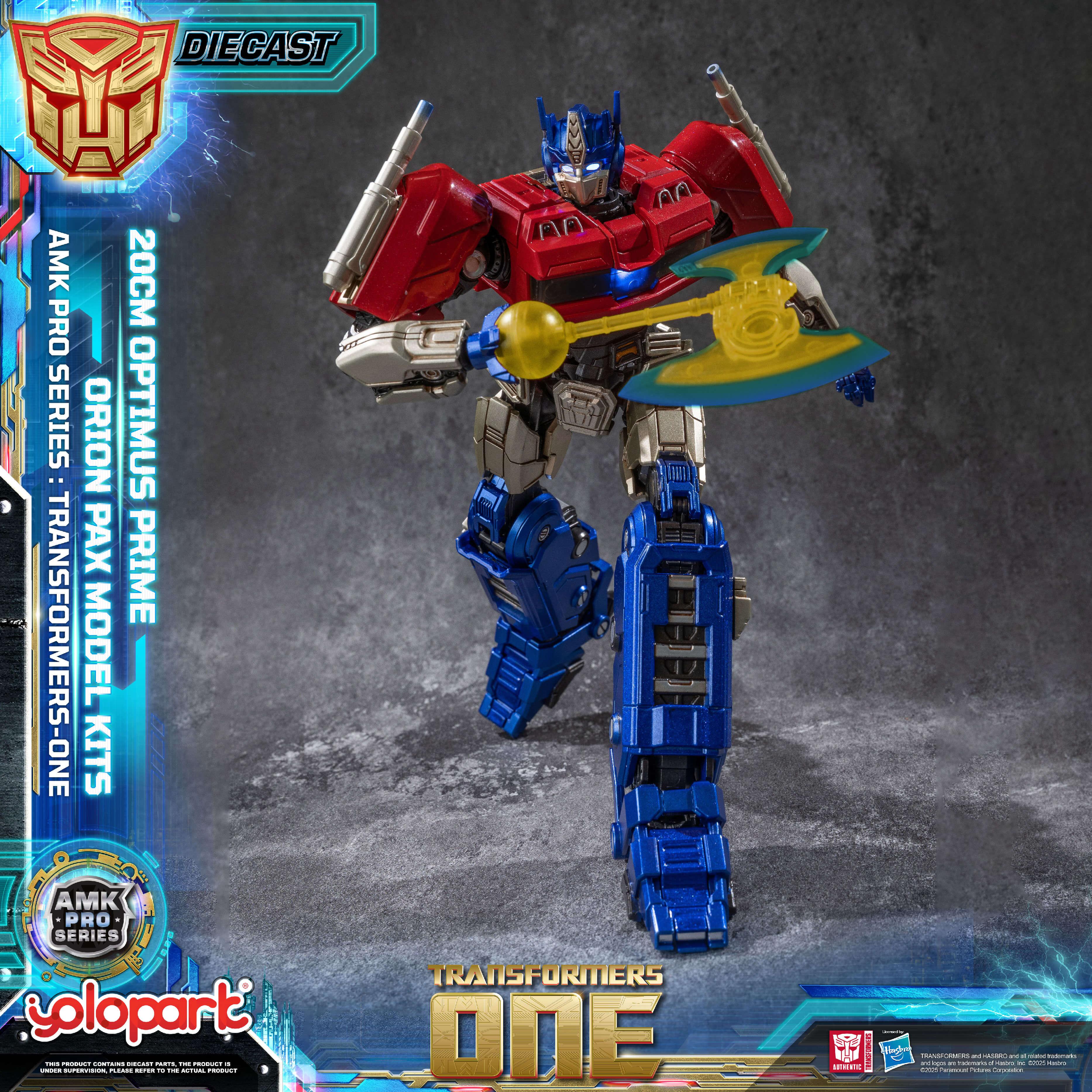 Transformers ONE - Final Form Optimus Prime/Orion Pax Model Kit - AMK PRO Series