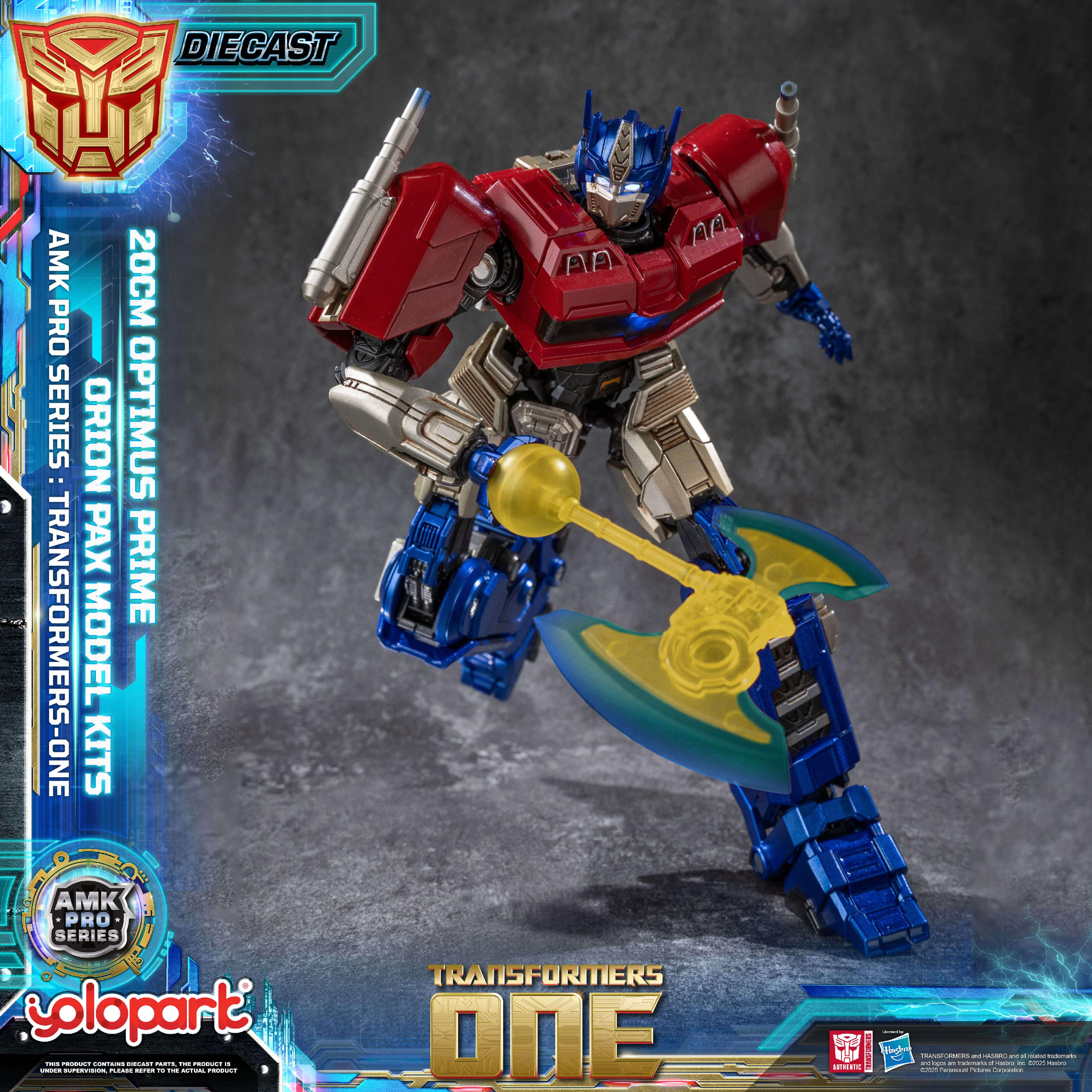 Transformers ONE - Final Form Optimus Prime/Orion Pax Model Kit - AMK PRO Series