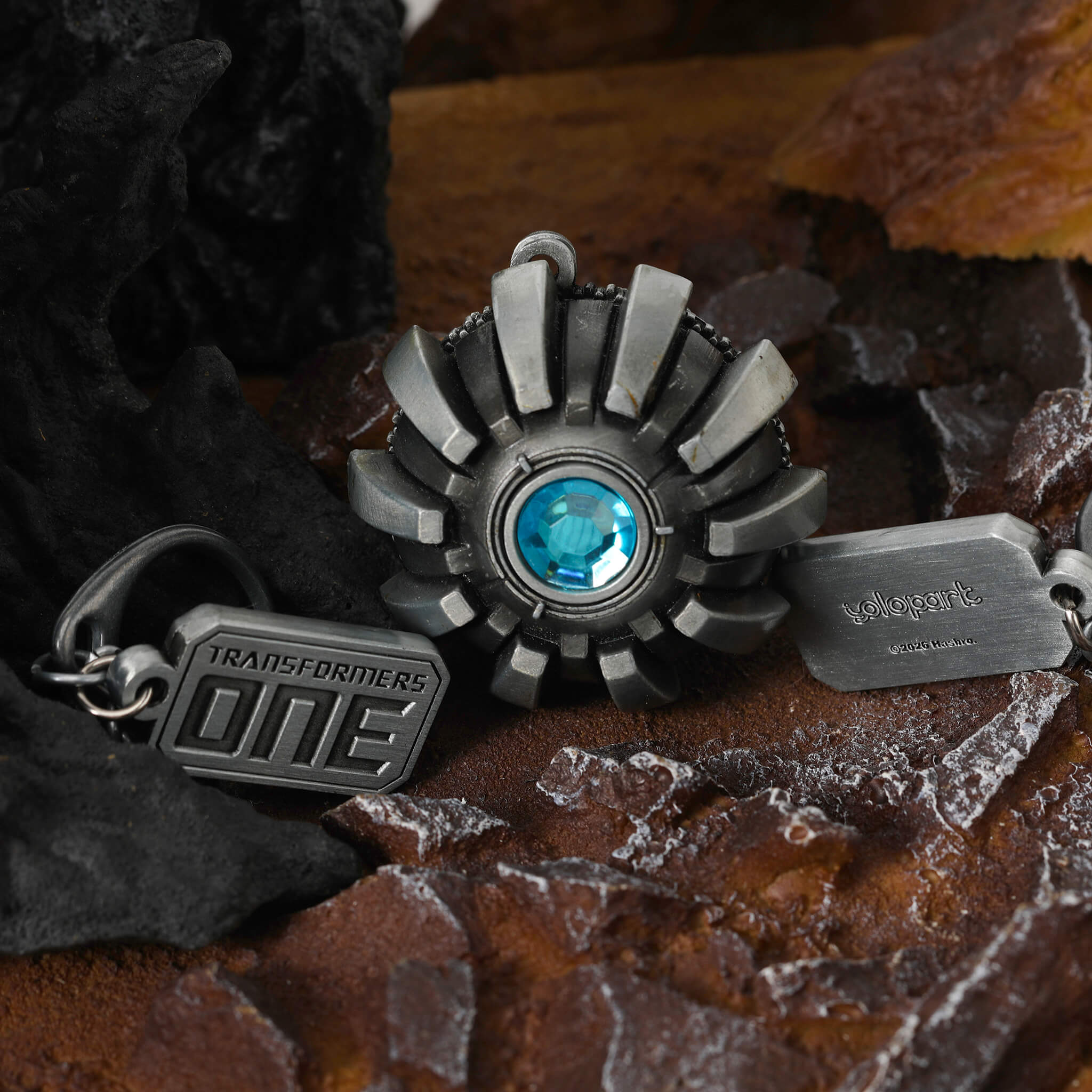 Transformation Cog Metal Key-chain