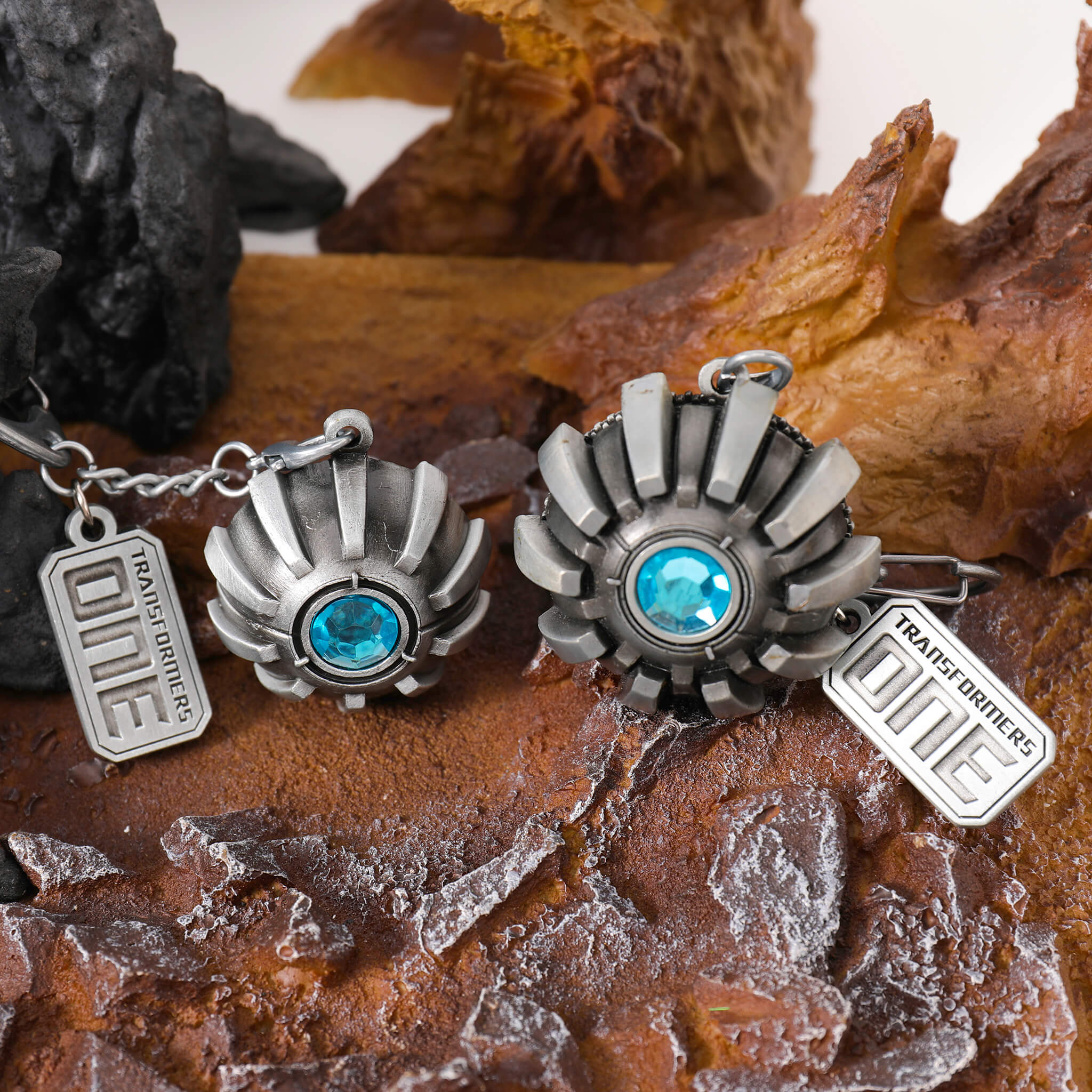 Transformation Cog Metal Key-chain