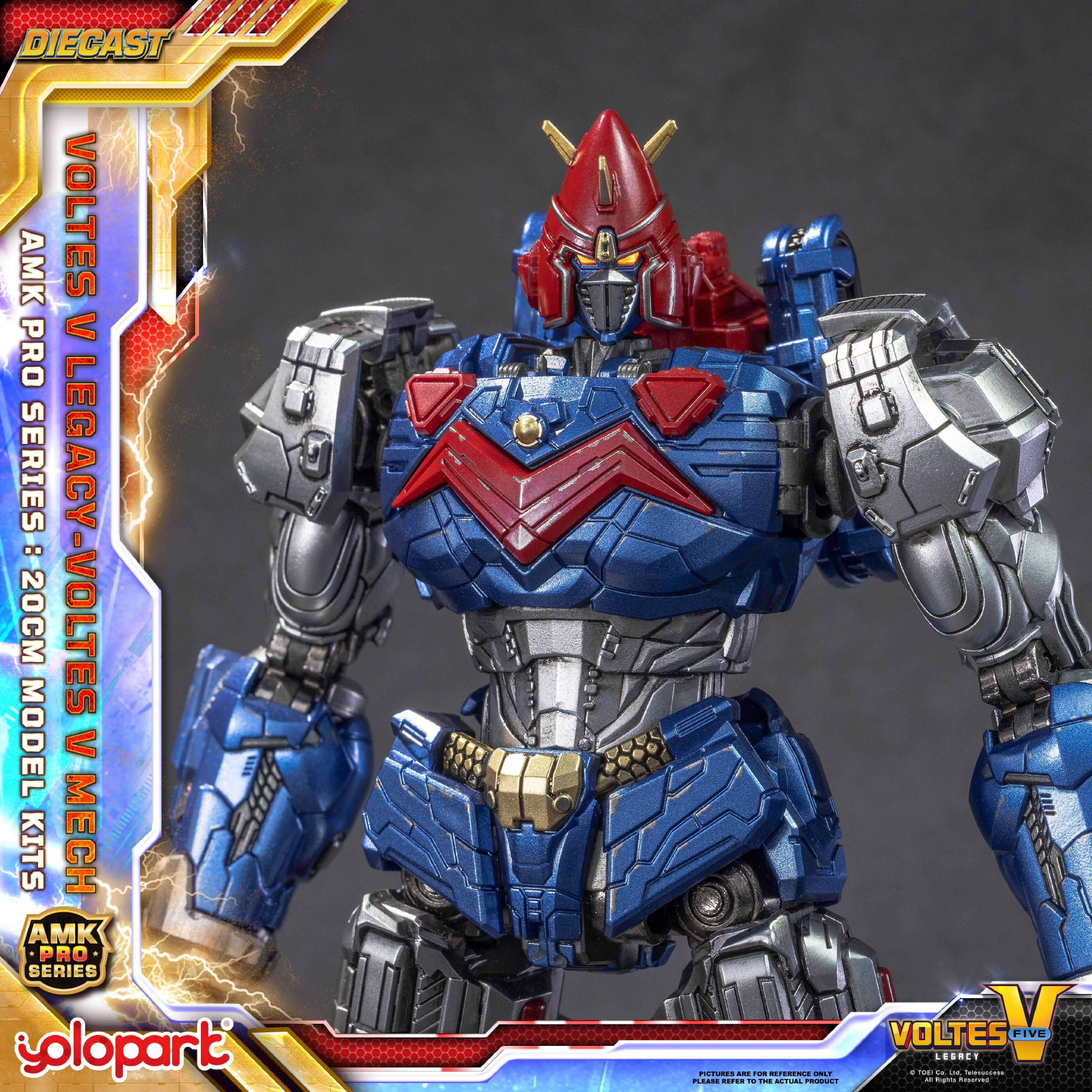Voltes V: Legacy - 20cm Voltes V Mech Model Kit - AMK PRO Series