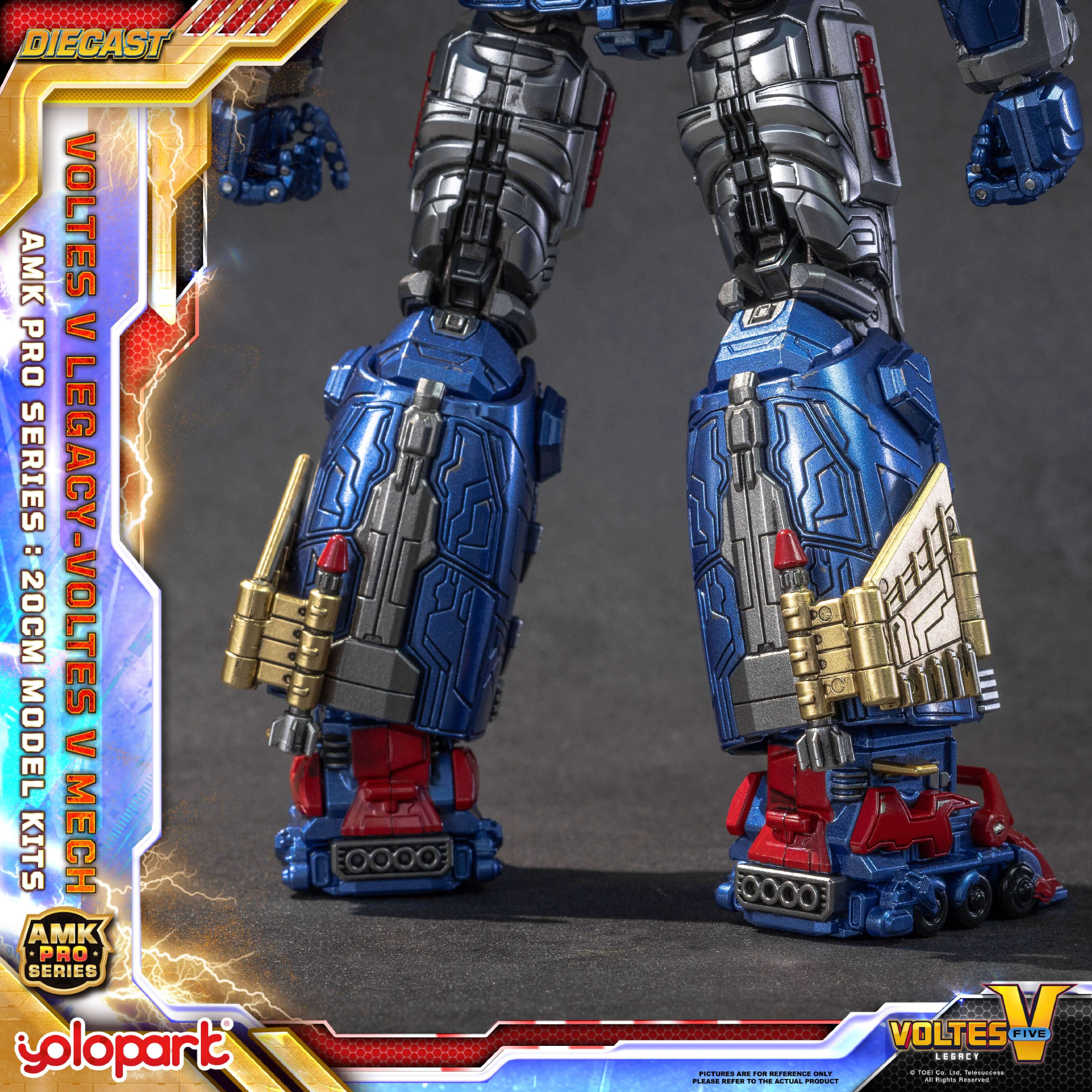 Voltes V: Legacy - 20cm Voltes V Mech Model Kit - AMK PRO Series