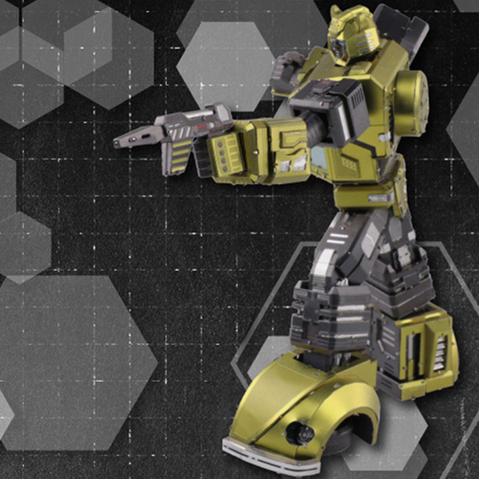 Transformers: Generation 1 - 18cm Bumblebee 3D Metal Puzzle Model Kit - Yolopark