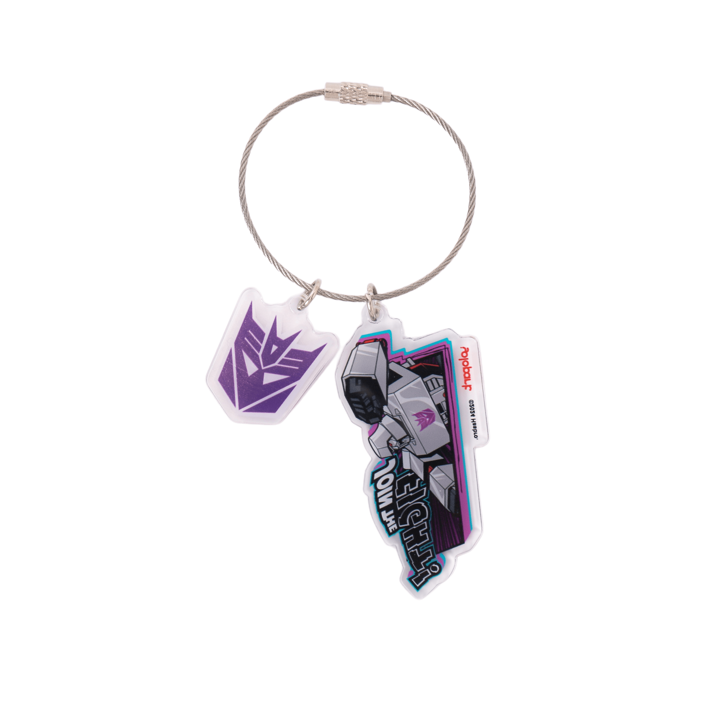 Transformers G1 Acrylic Keychain - Optimus Prime & Megatron