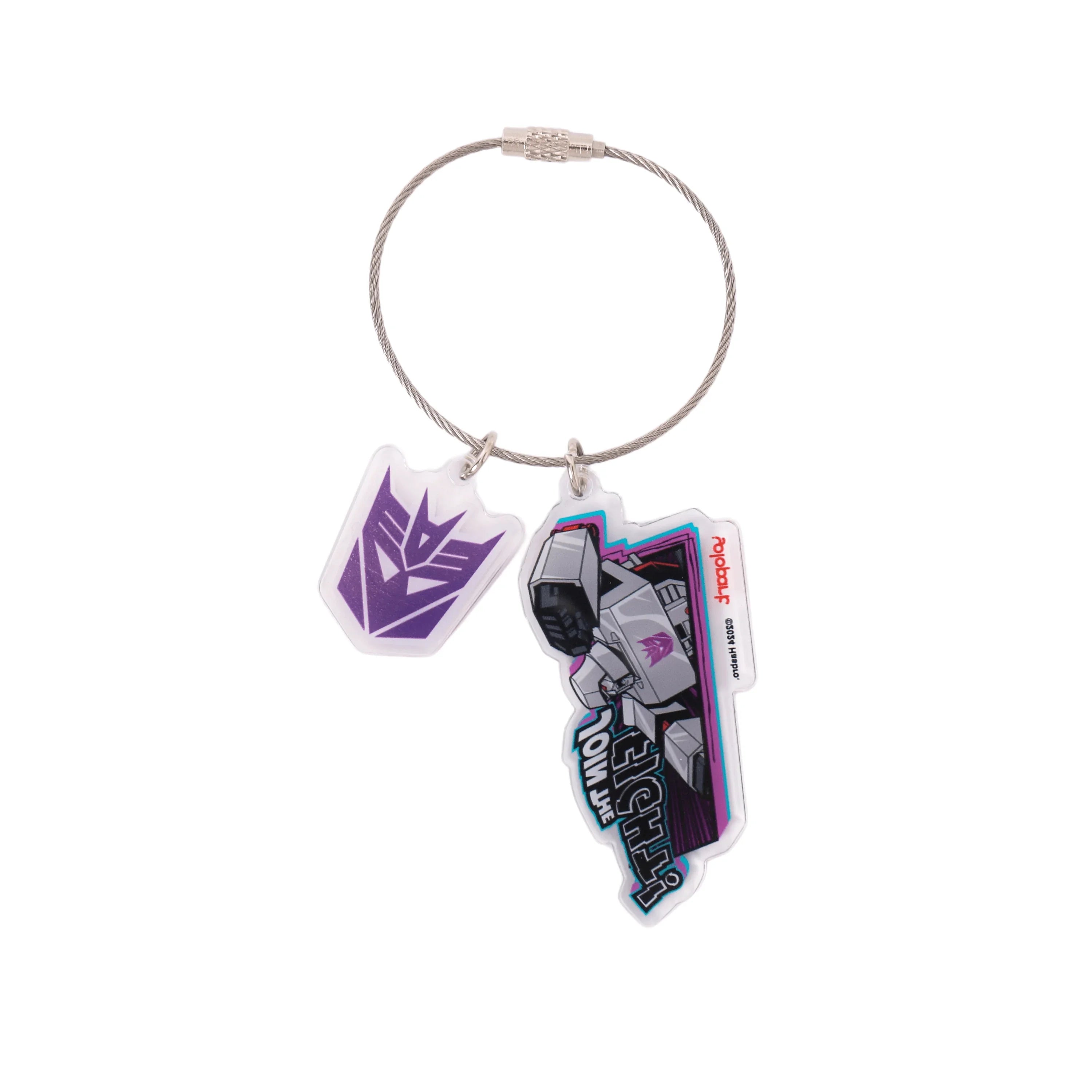 Transformers G1 Acrylic Keychain - Optimus Prime & Megatron