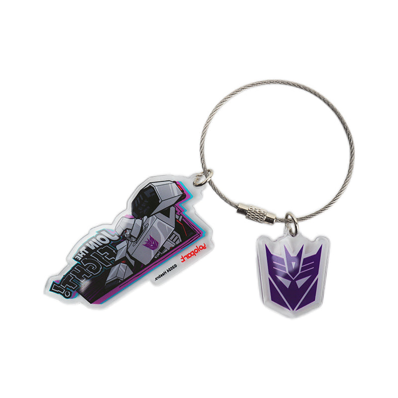 Transformers G1 Acrylic Keychain - Optimus Prime & Megatron