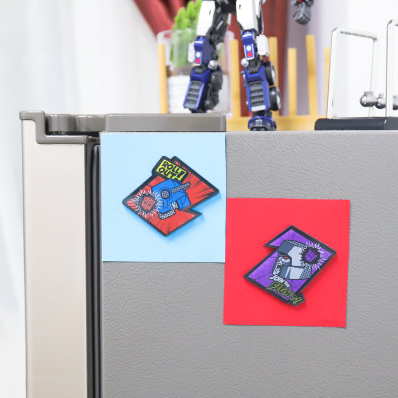 Transformers G1 Optimus Prime & Megatron Acrylic Magnets Set (2pcs)