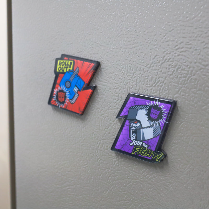 Transformers G1 Optimus Prime & Megatron Acrylic Magnets Set (2pcs)