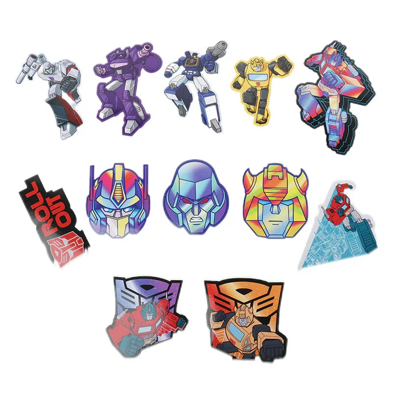 Transformers G1 Small Waterproof Stickers (12pcs )