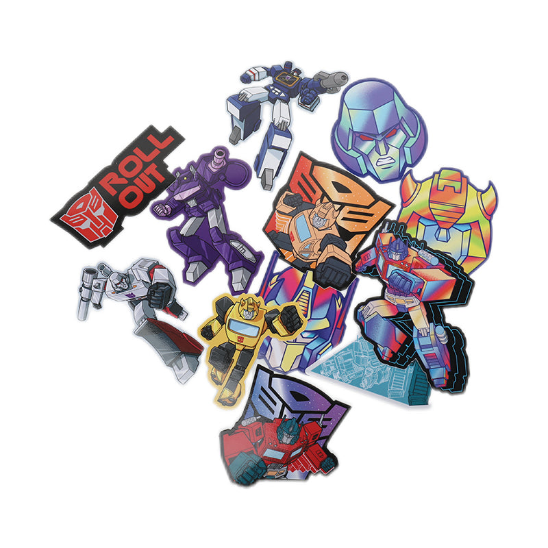 Transformers G1 Small Waterproof Stickers (12pcs )