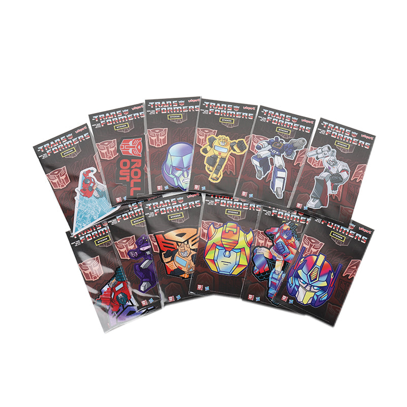 Transformers G1 Small Waterproof Stickers (12pcs )