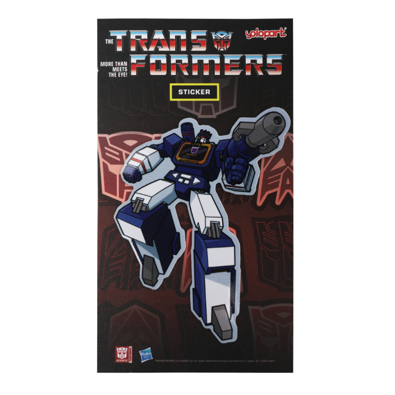 Transformers G1 Small Waterproof Stickers (12pcs )