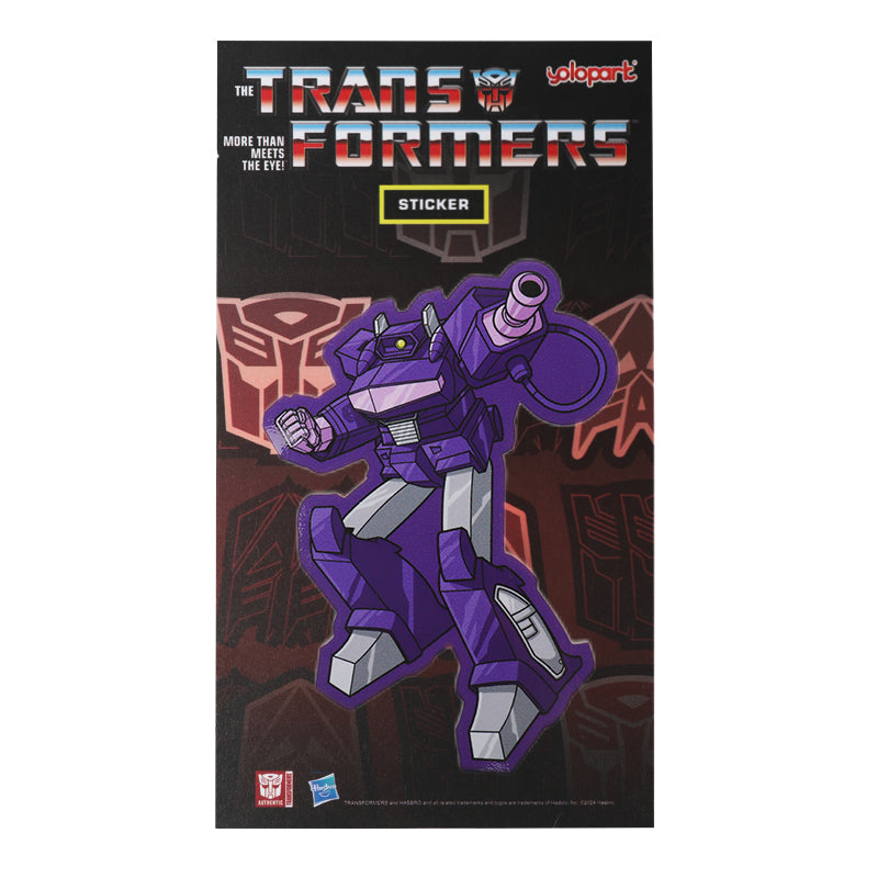 Transformers G1 Small Waterproof Stickers (12pcs )