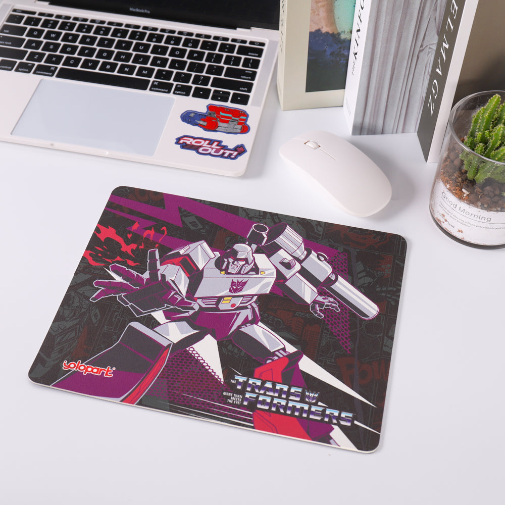 Transformers G1 Mouse Pad - Optimus Prime & Megatron