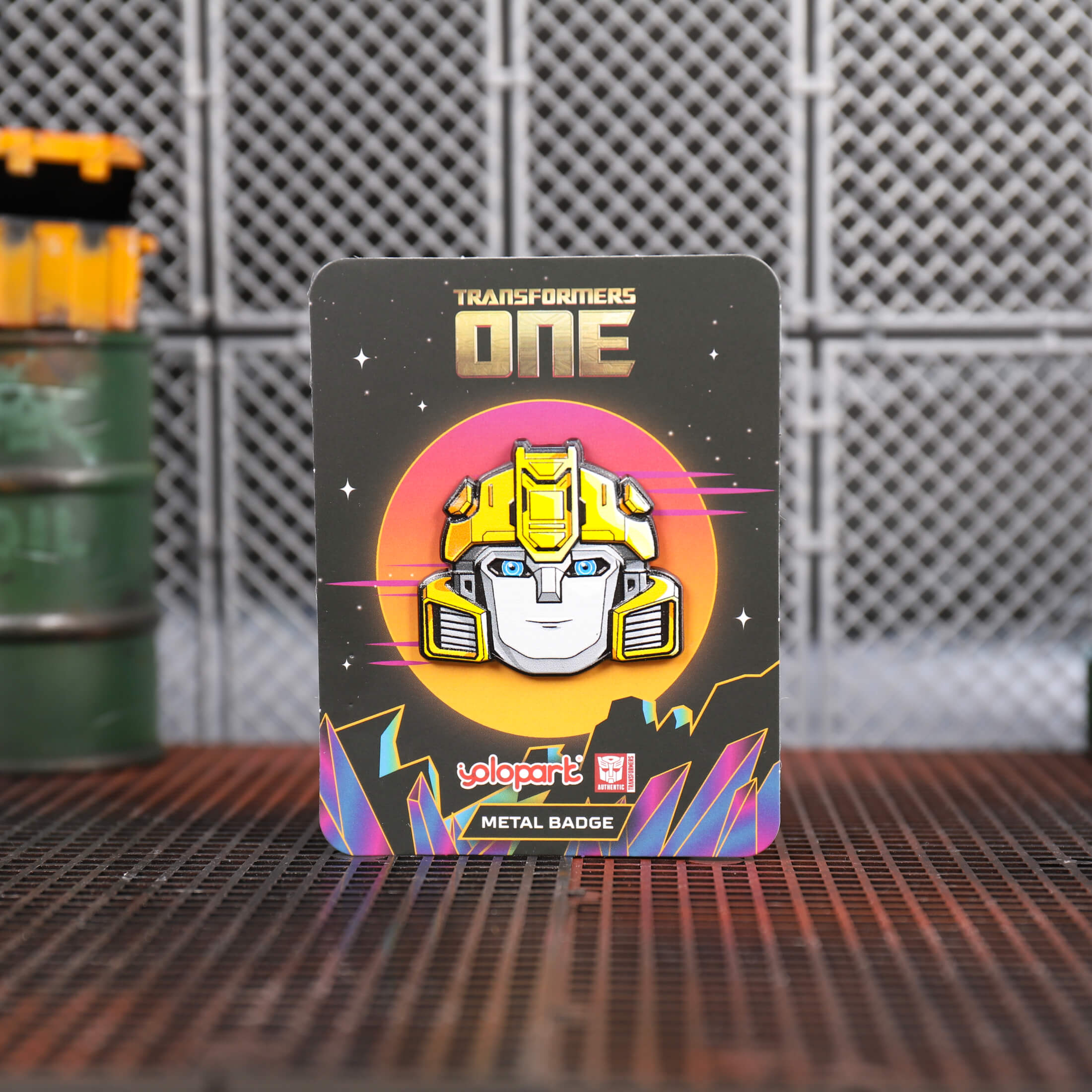 Transformers One Metal Badge