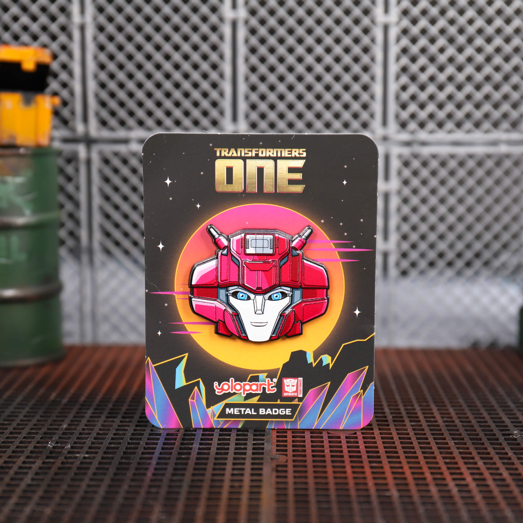 Transformers One Metal Badge