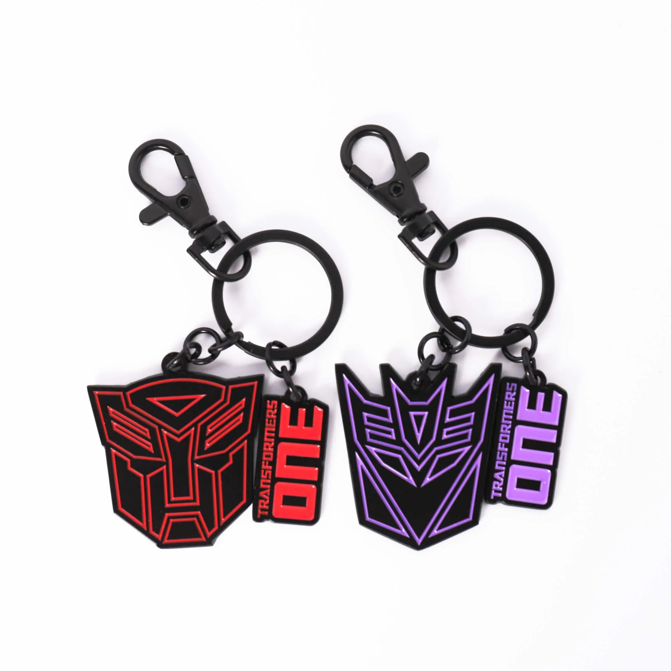 Transformers Autobot & Decepticon Metal Keychain