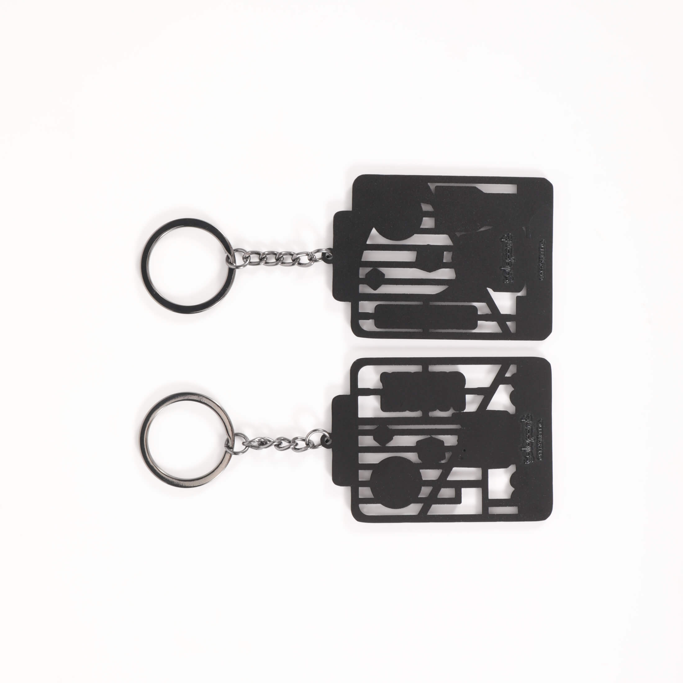 Transformers G1 Optimus Prime and Megatron Metal Keychain