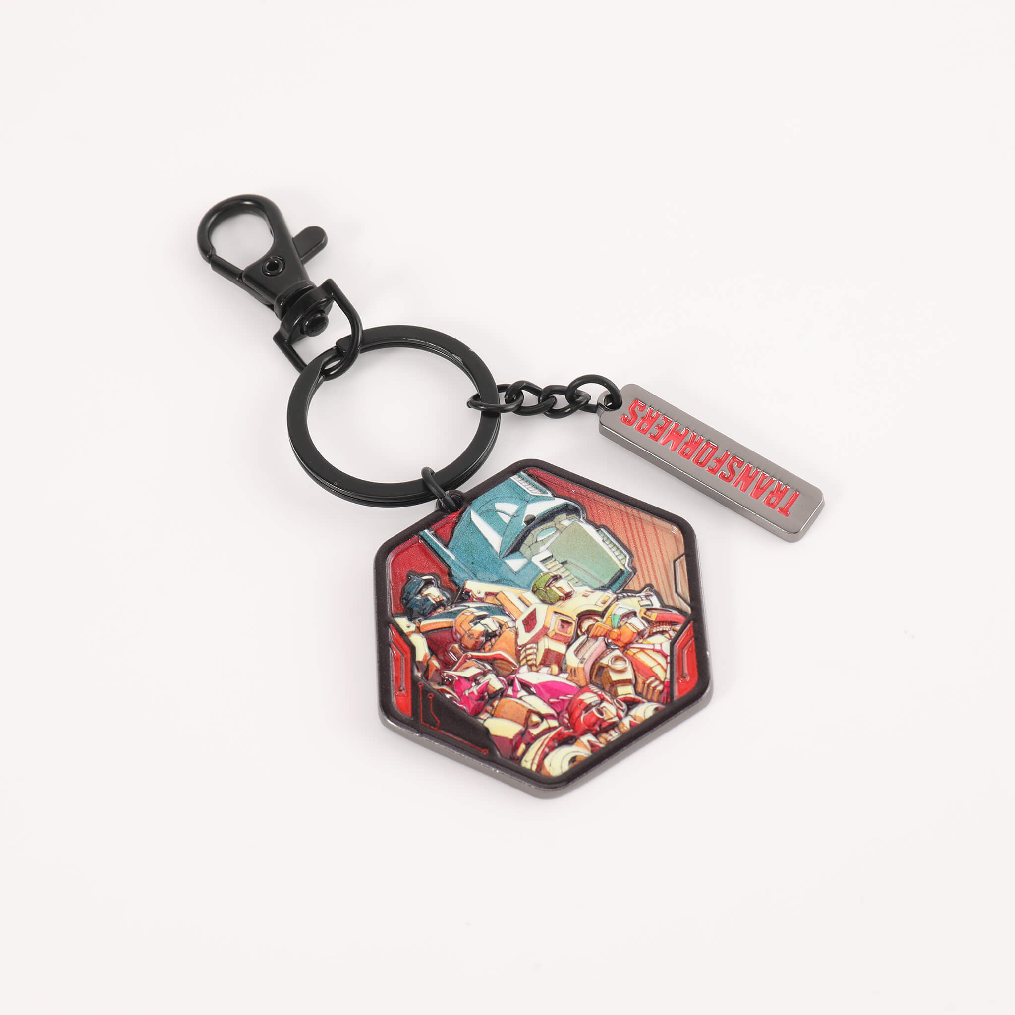 Transformers Metal Keychain - The Wreckers, Optimus Prime & Megatron