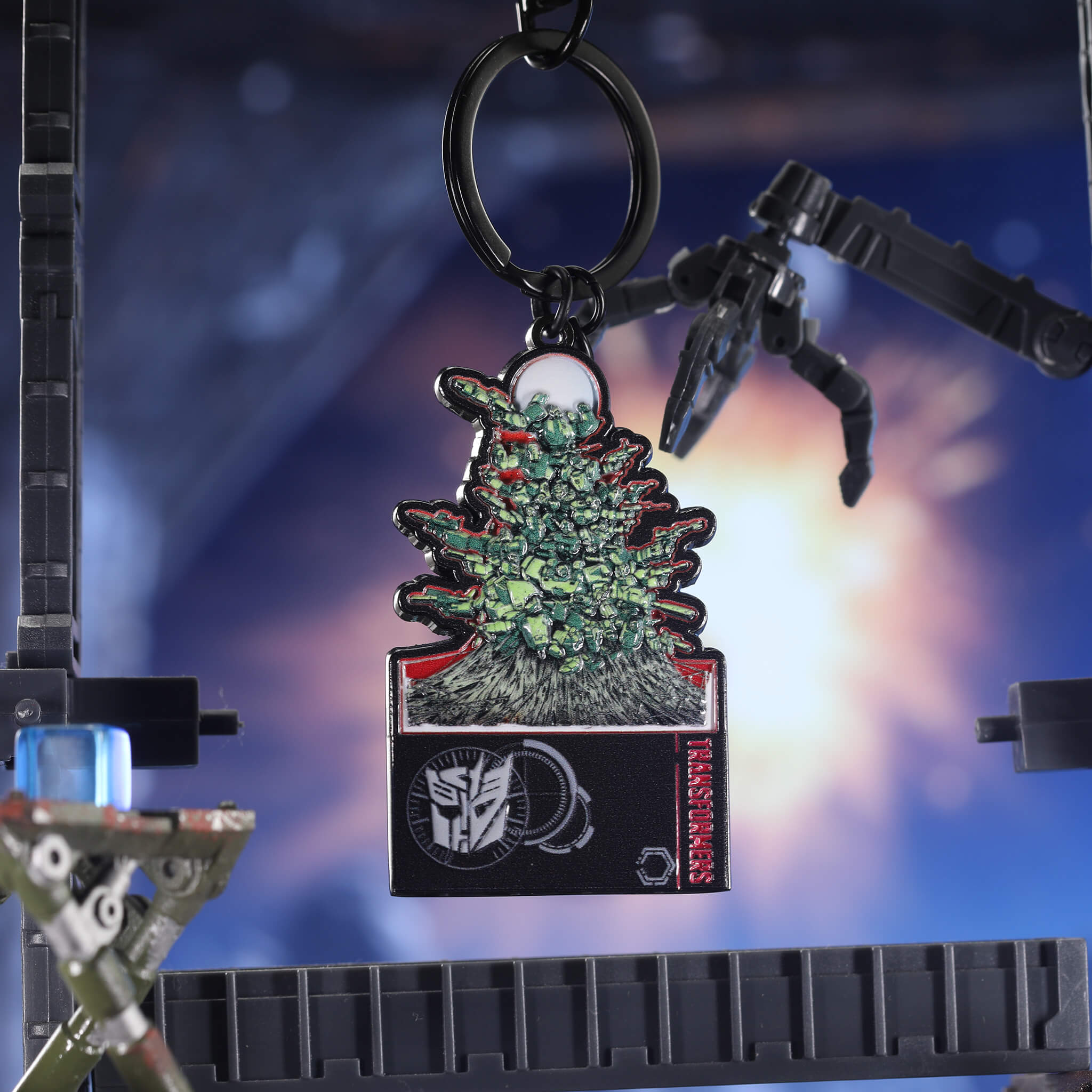 Transformers Metal Keychain - The Wreckers, Optimus Prime & Megatron