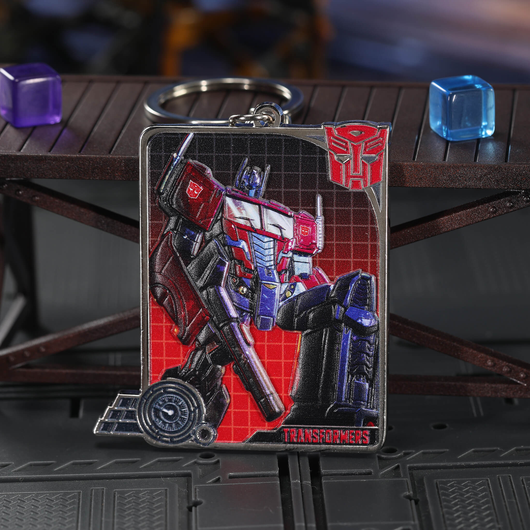 Transformers Metal Keychain - The Wreckers, Optimus Prime & Megatron