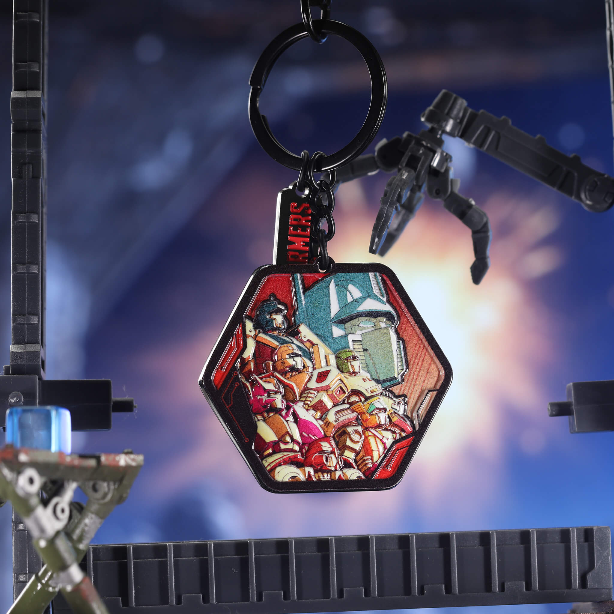 Transformers Metal Keychain - The Wreckers, Optimus Prime & Megatron