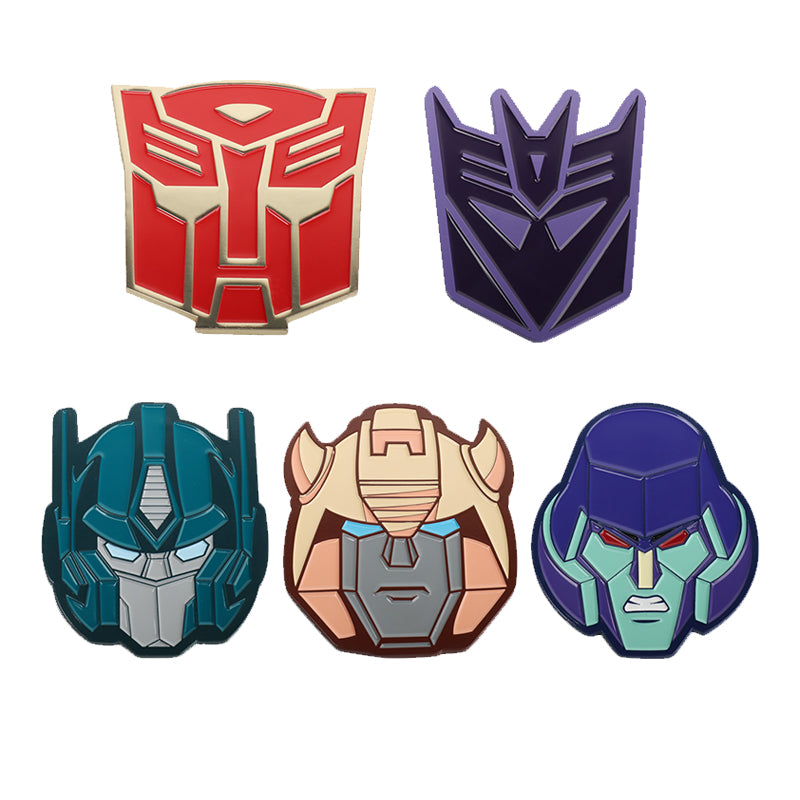 Transformers G1 Character Metal Fridge Magnet – Autobots & Decepticons