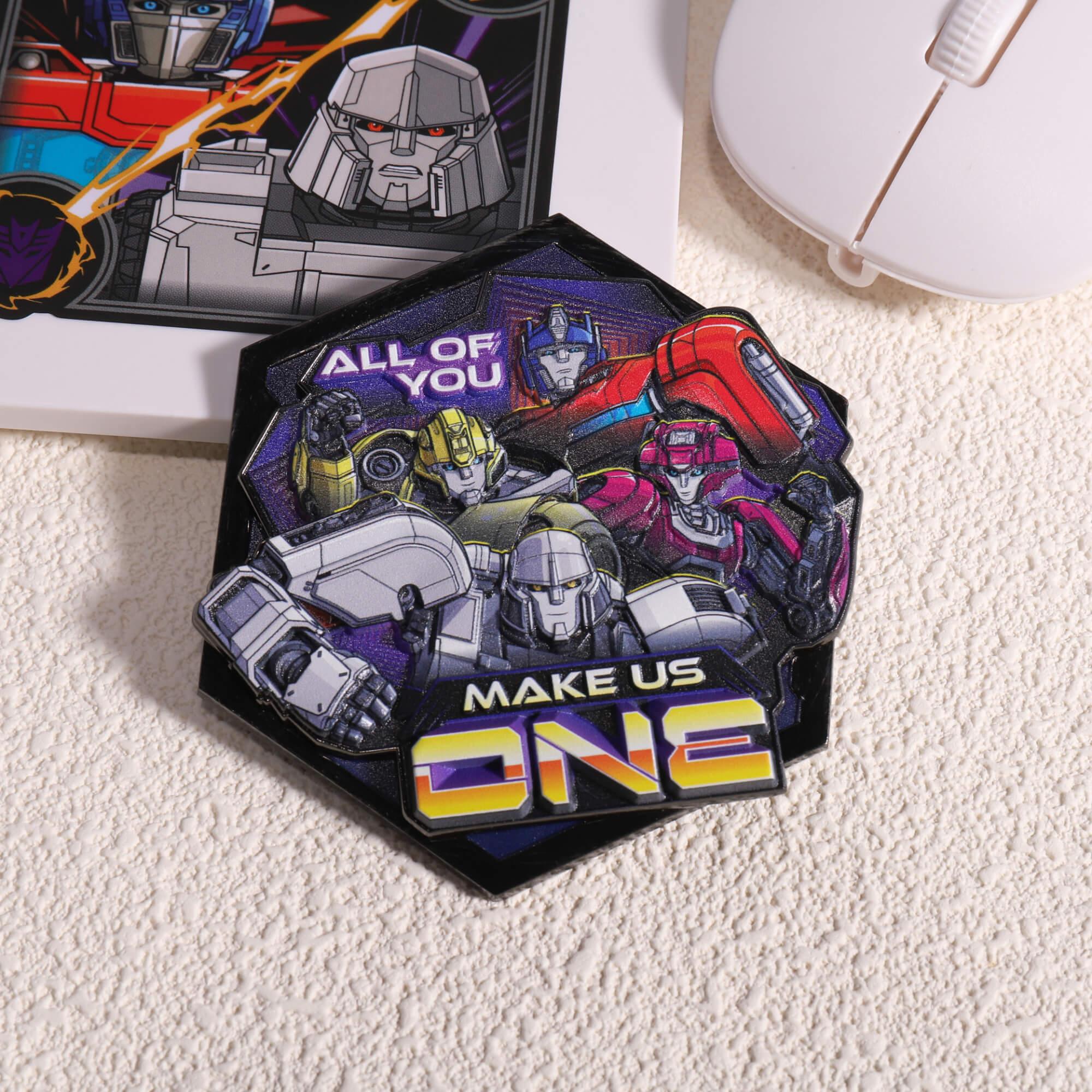 Transformers ONE Metal Rotating Fridge Magnet