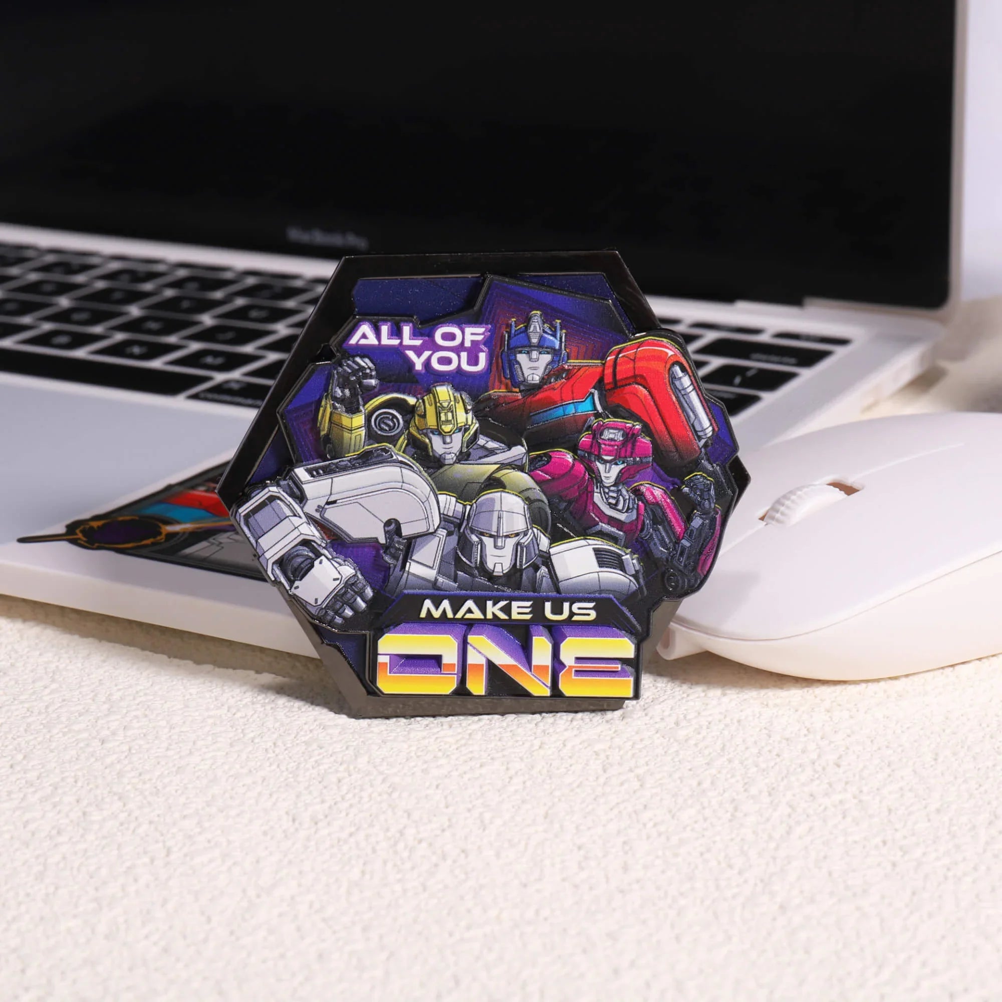 Transformers ONE Metal Rotating Fridge Magnet