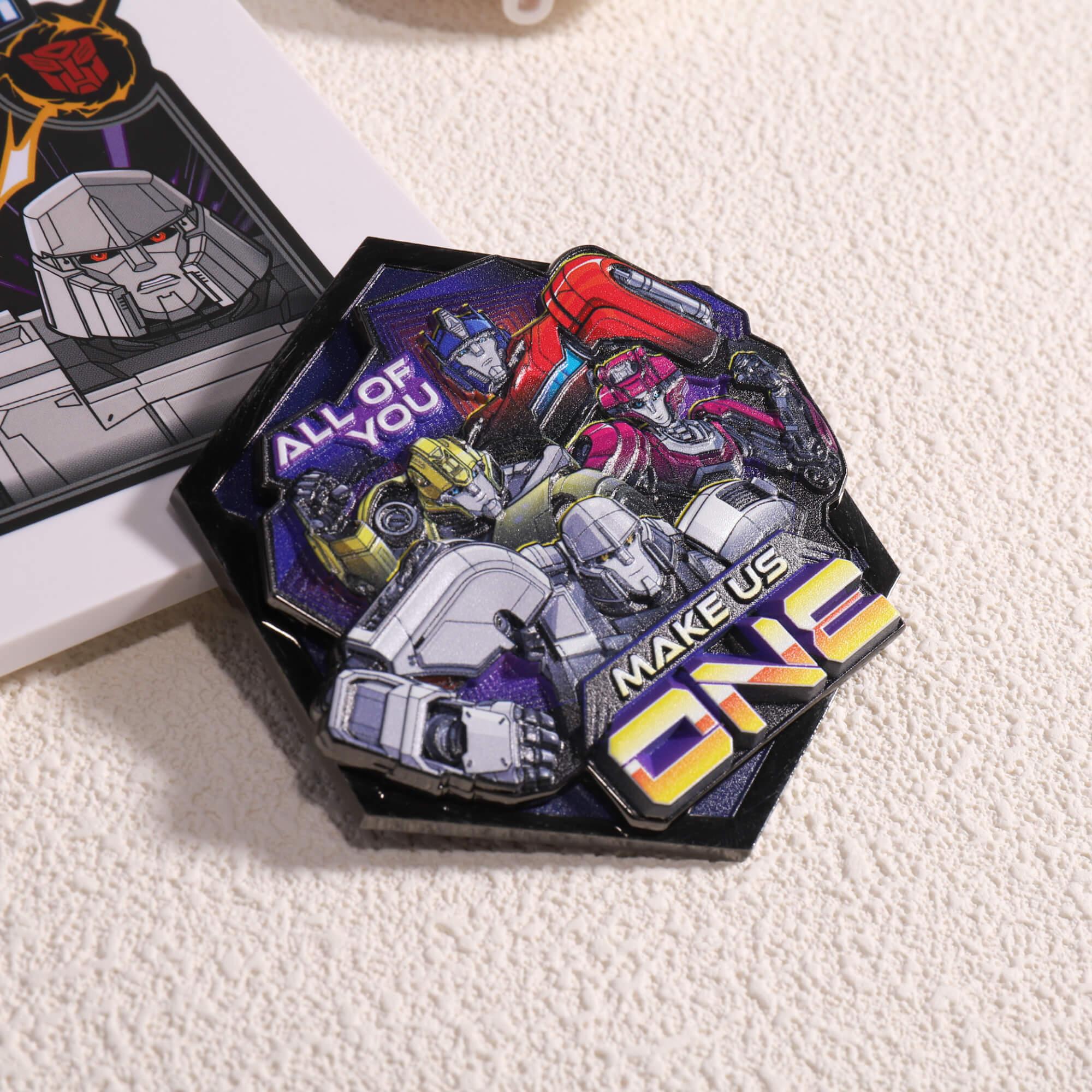 Transformers ONE Metal Rotating Fridge Magnet