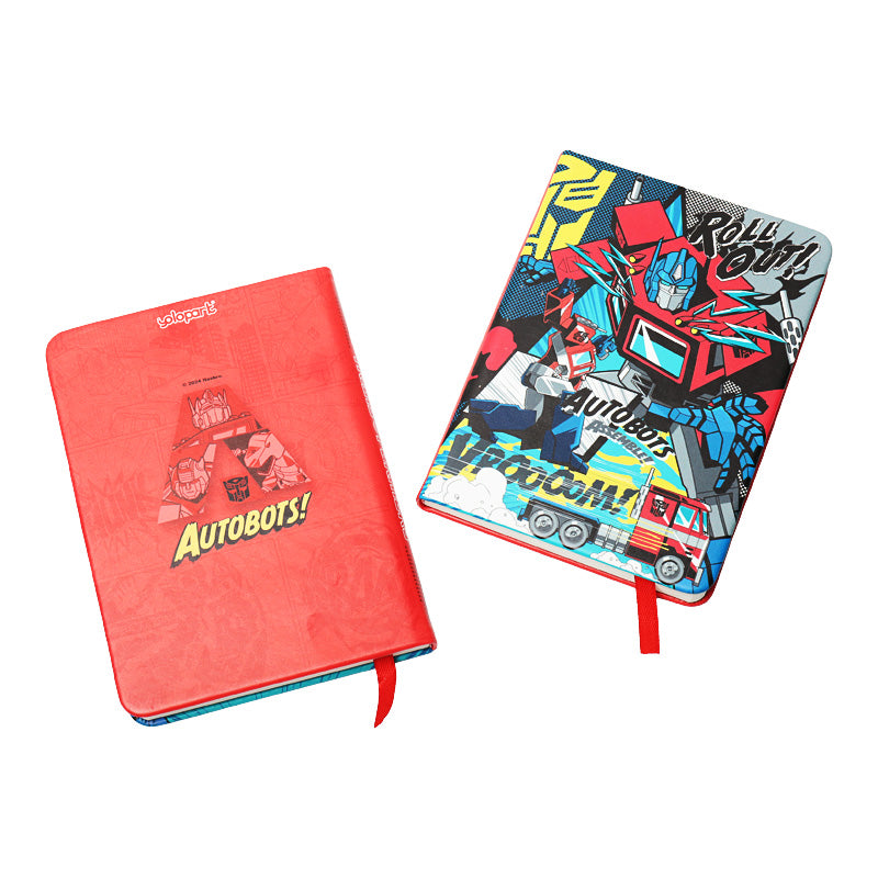 Transformers G1 Optimus Prime A6 Leather Pocket Notebook