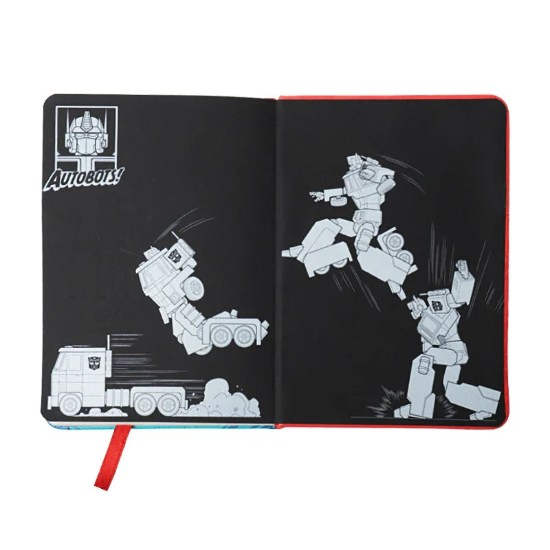 Transformers G1 Optimus Prime A6 Leather Pocket Notebook
