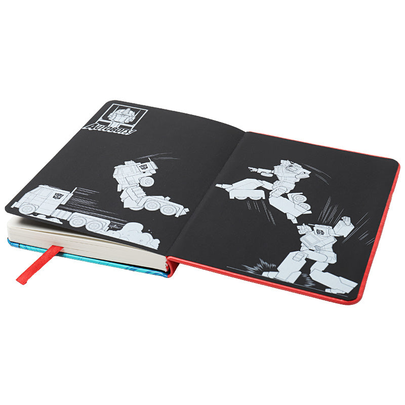 Transformers G1 Optimus Prime A6 Leather Pocket Notebook