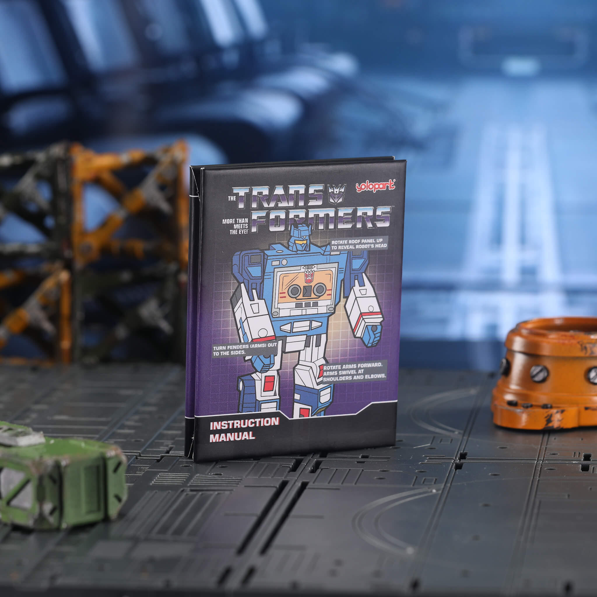 Transformers G1 Character Folding Book Fridge Magnet
