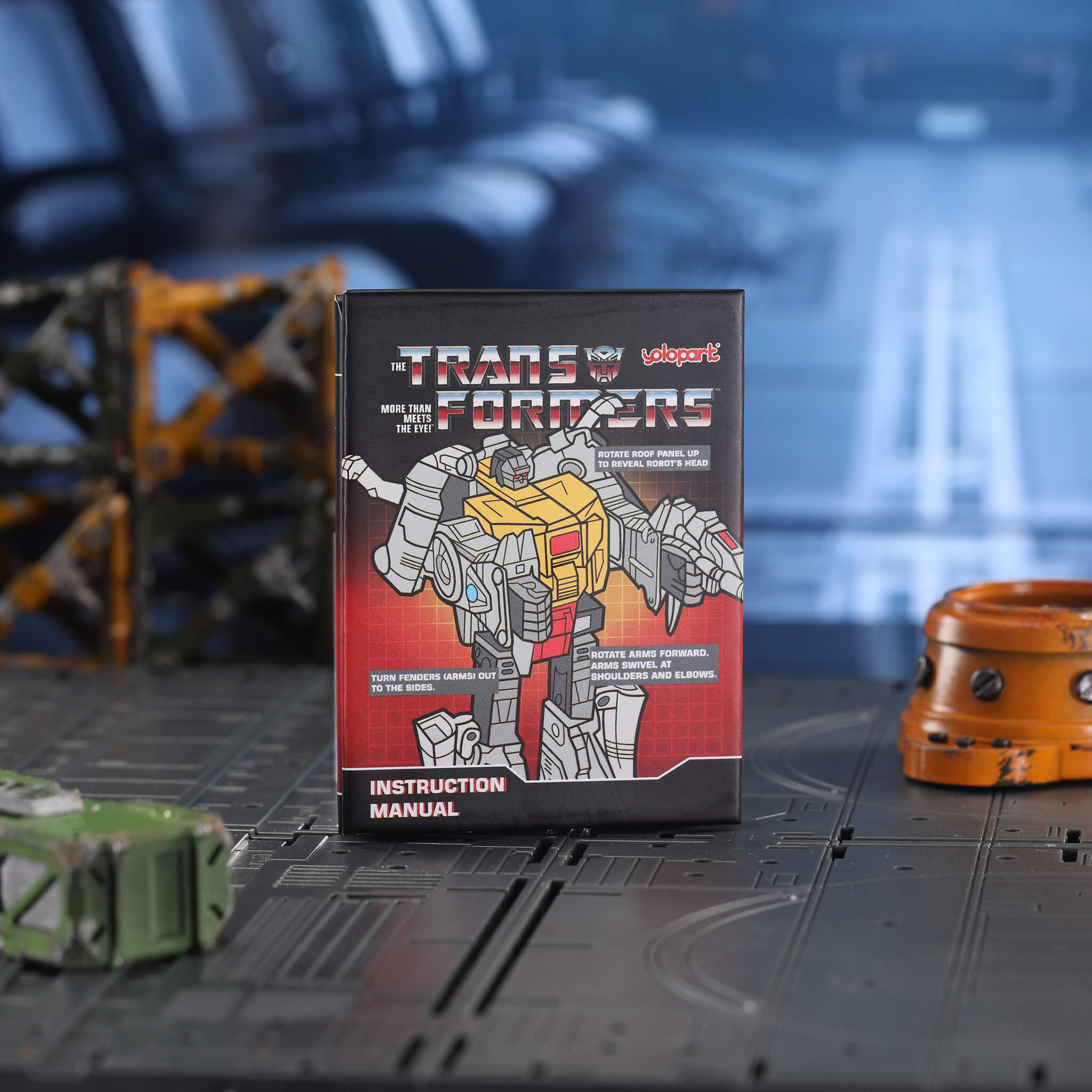 Transformers G1 Character Folding Book Fridge Magnet