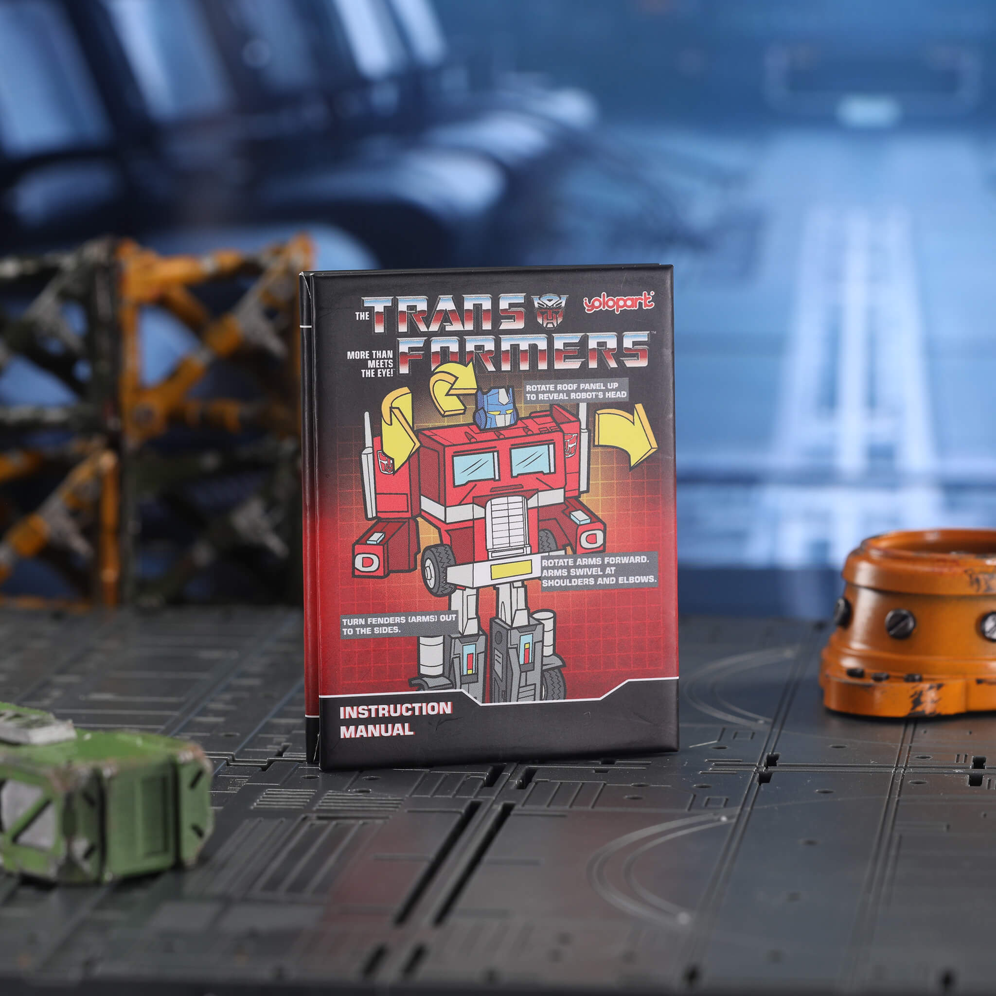 Transformers G1 Character Folding Book Fridge Magnet