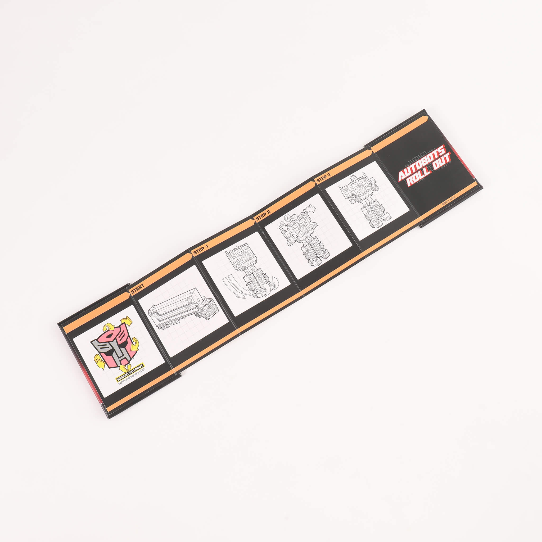 Transformers G1 Character Folding Book Fridge Magnet