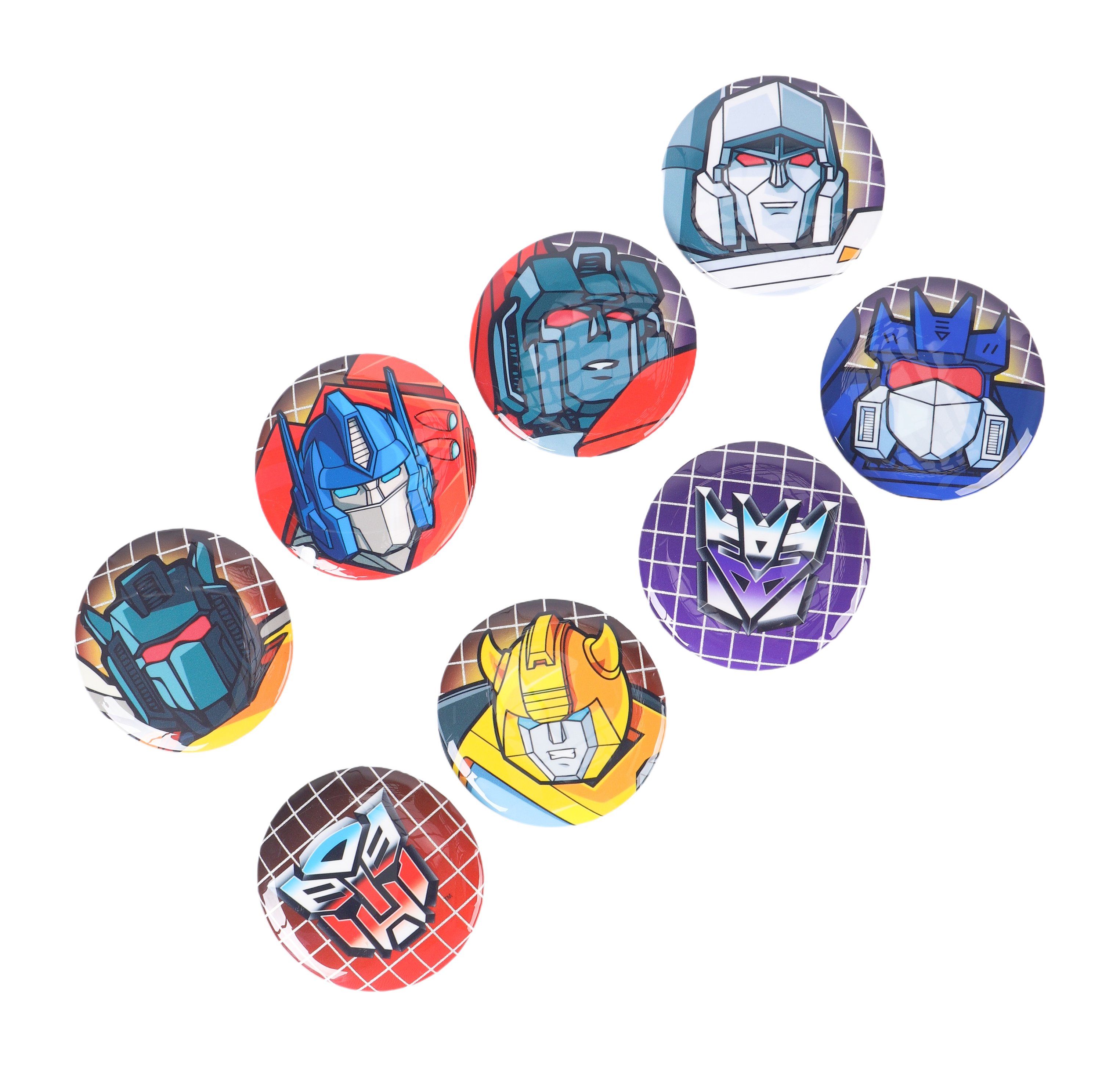 Transformers G1 Pinback Button Set