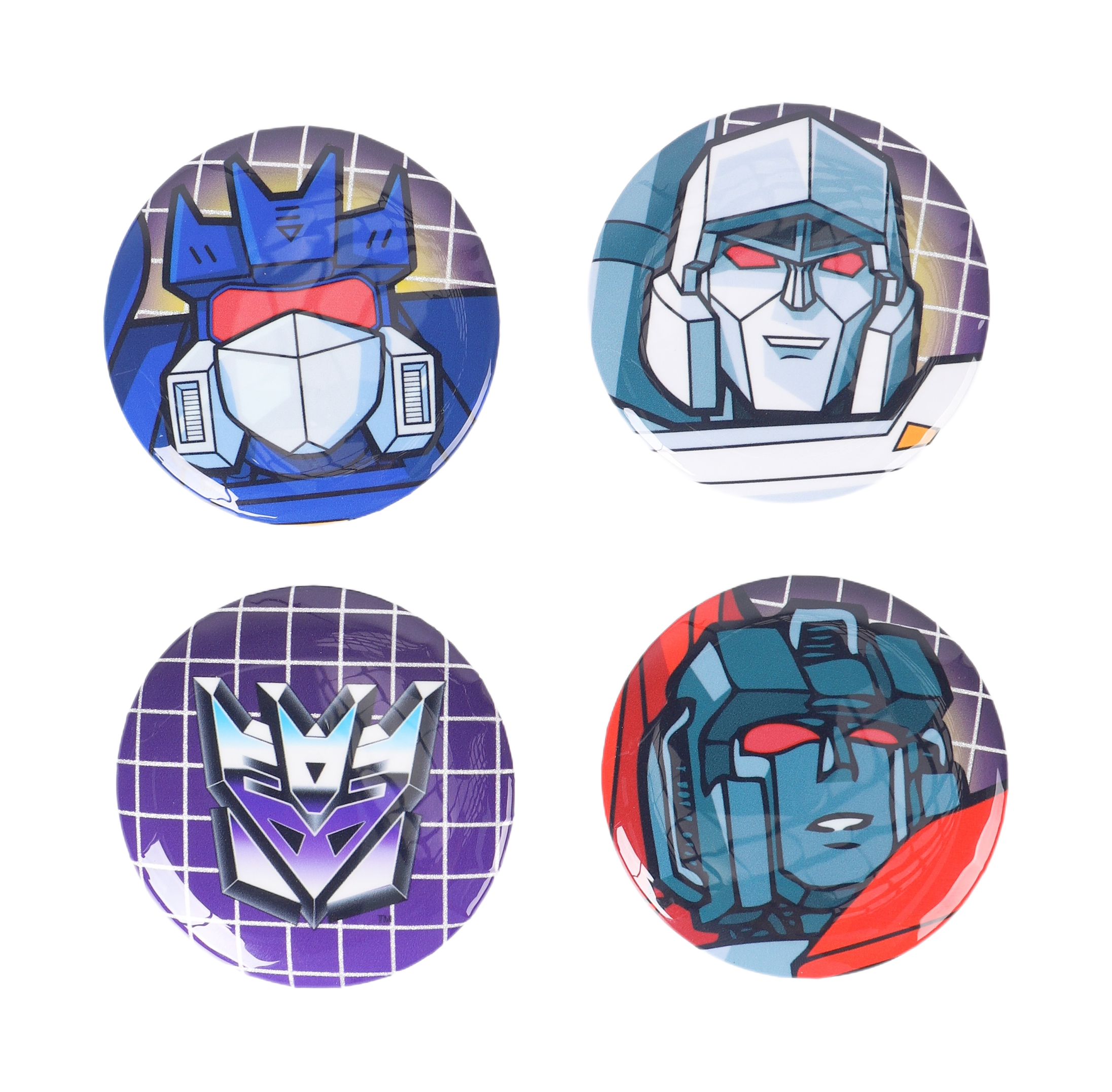 Transformers G1 Pinback Button Set