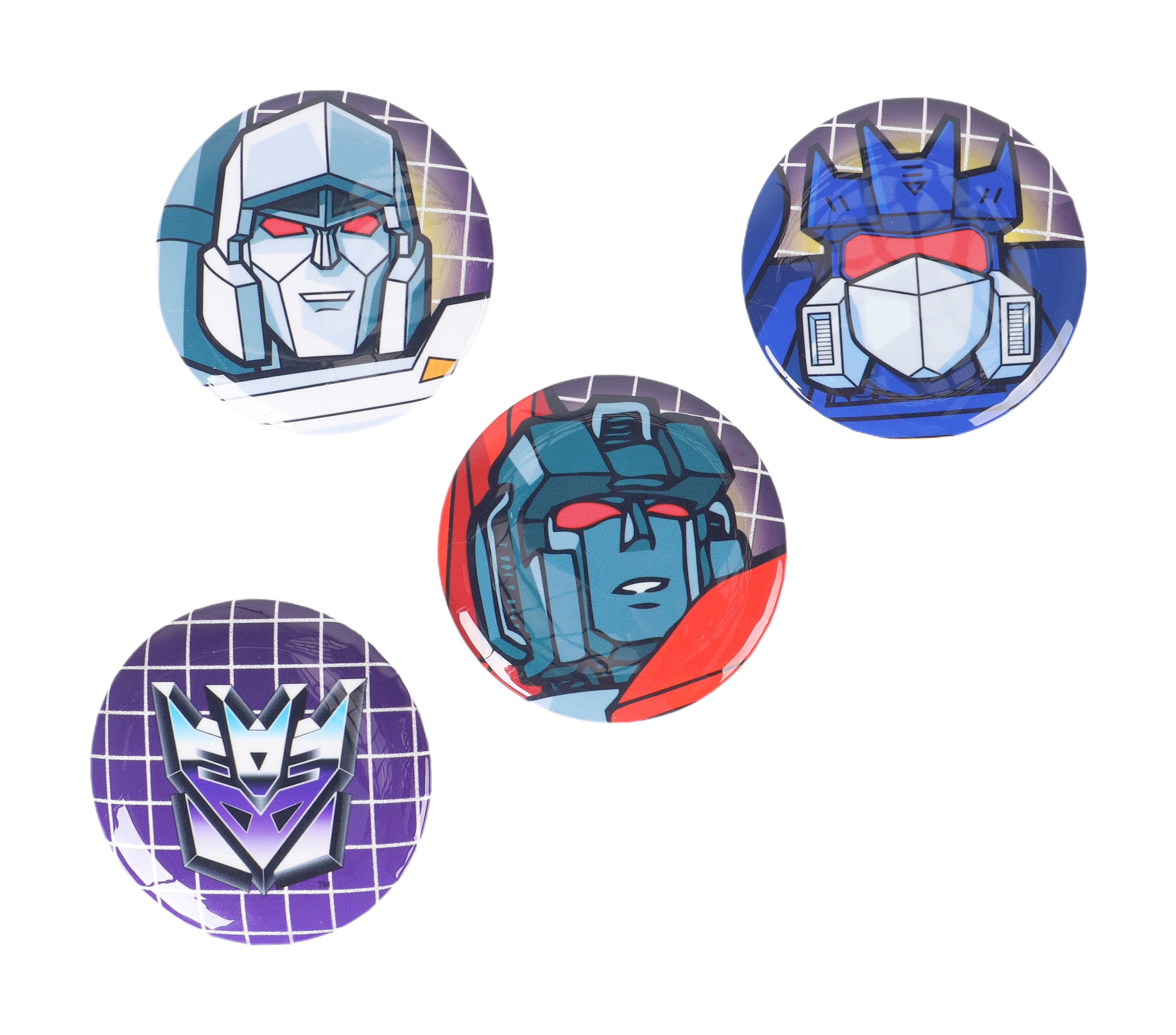 Transformers G1 Pinback Button Set