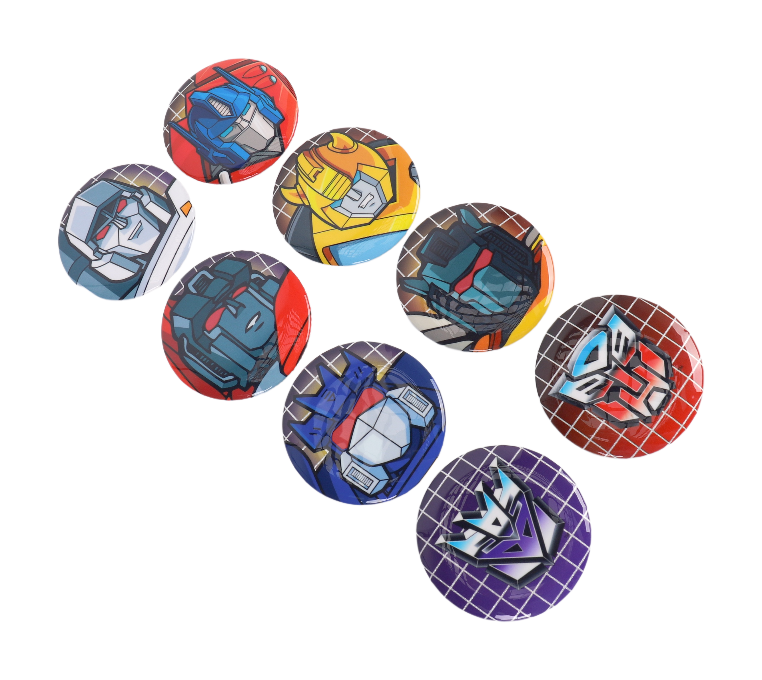 Transformers G1 Pinback Button Set