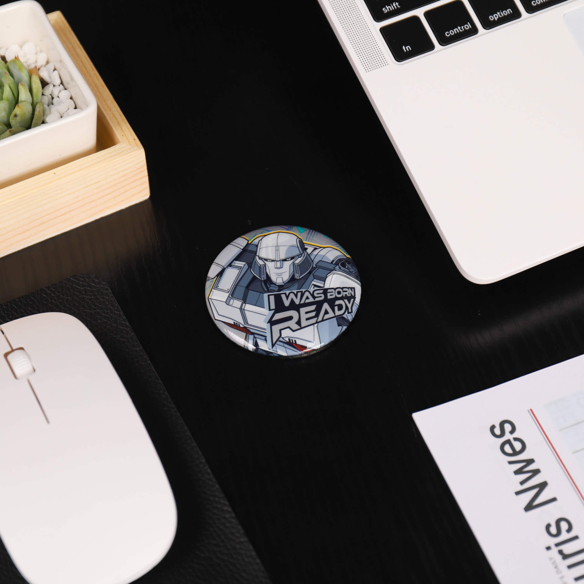 Transformers ONE Reflective Pinback Button Set