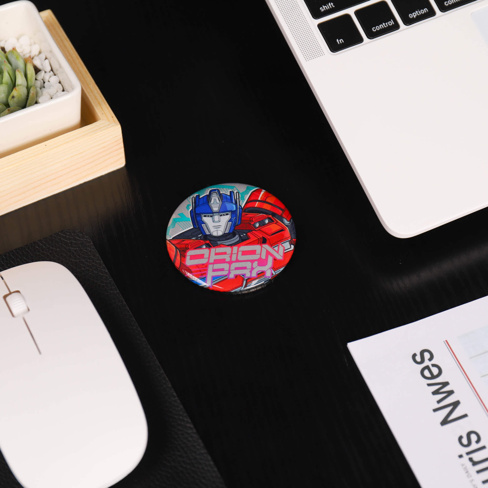Transformers ONE Reflective Pinback Button Set