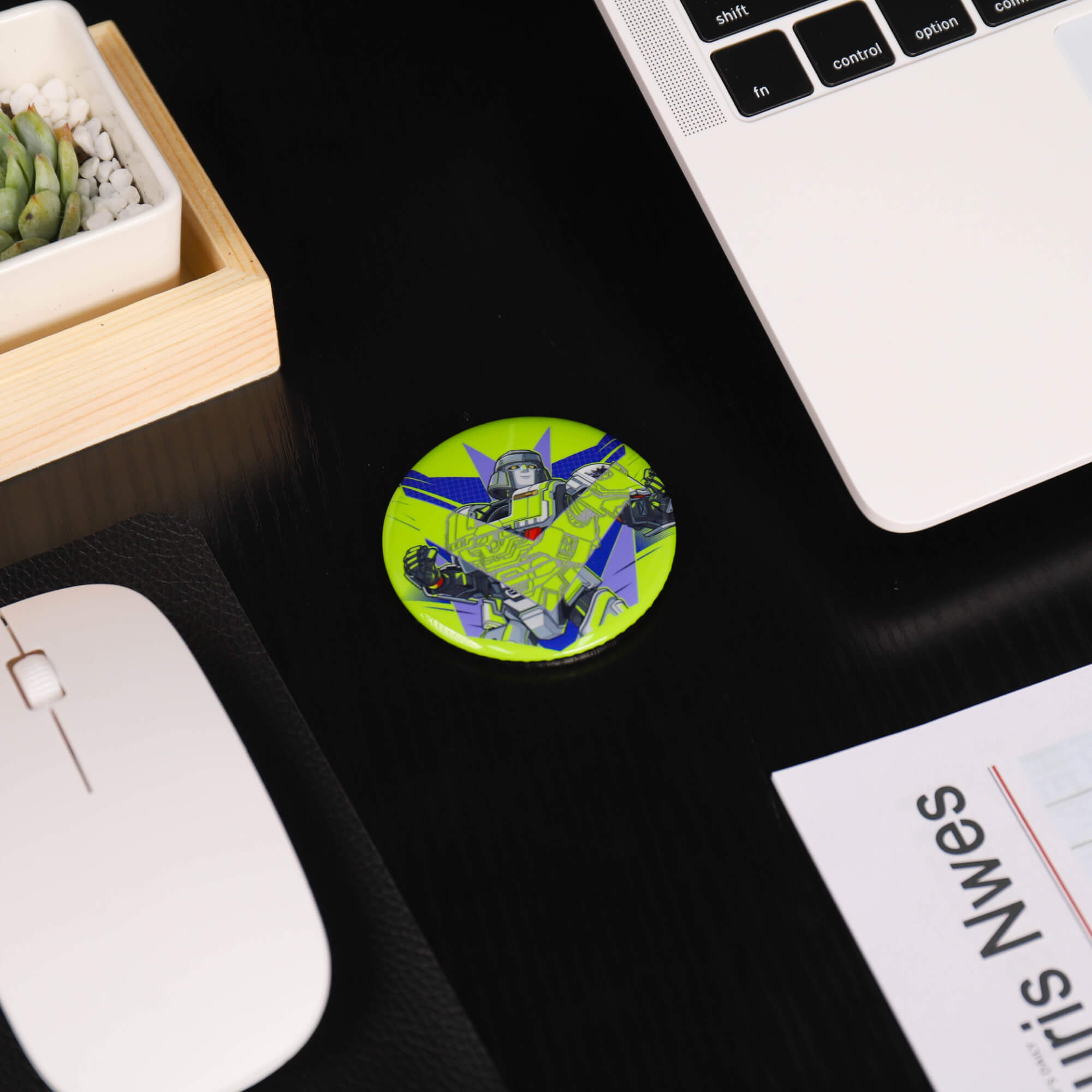 Transformers ONE Reflective Pinback Button Set